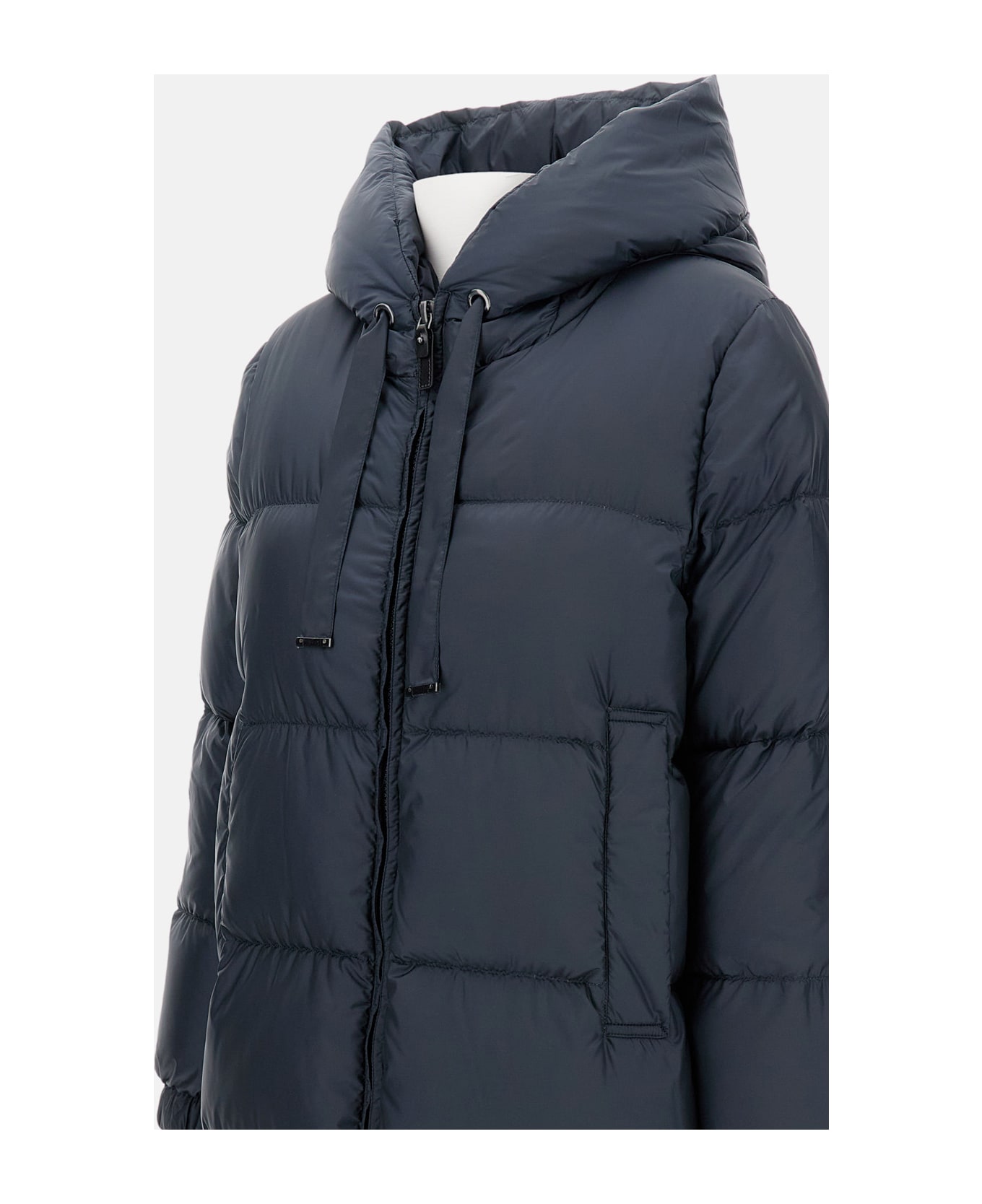 Max Mara The Cube Long Coat - Blue