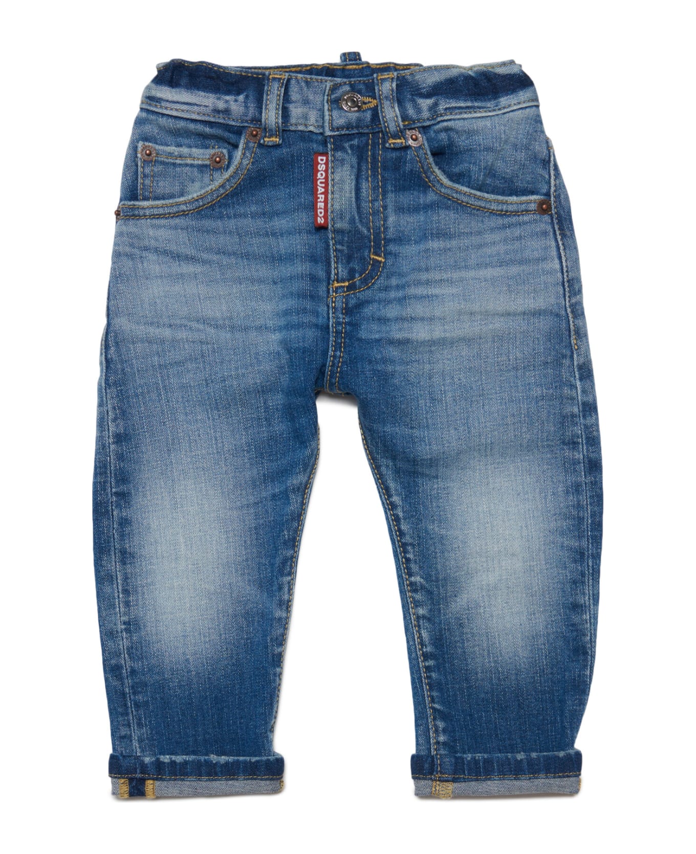 Dsquared2 D2p76ab Trousers Dsquared Shaded Jeans - Blue Denim
