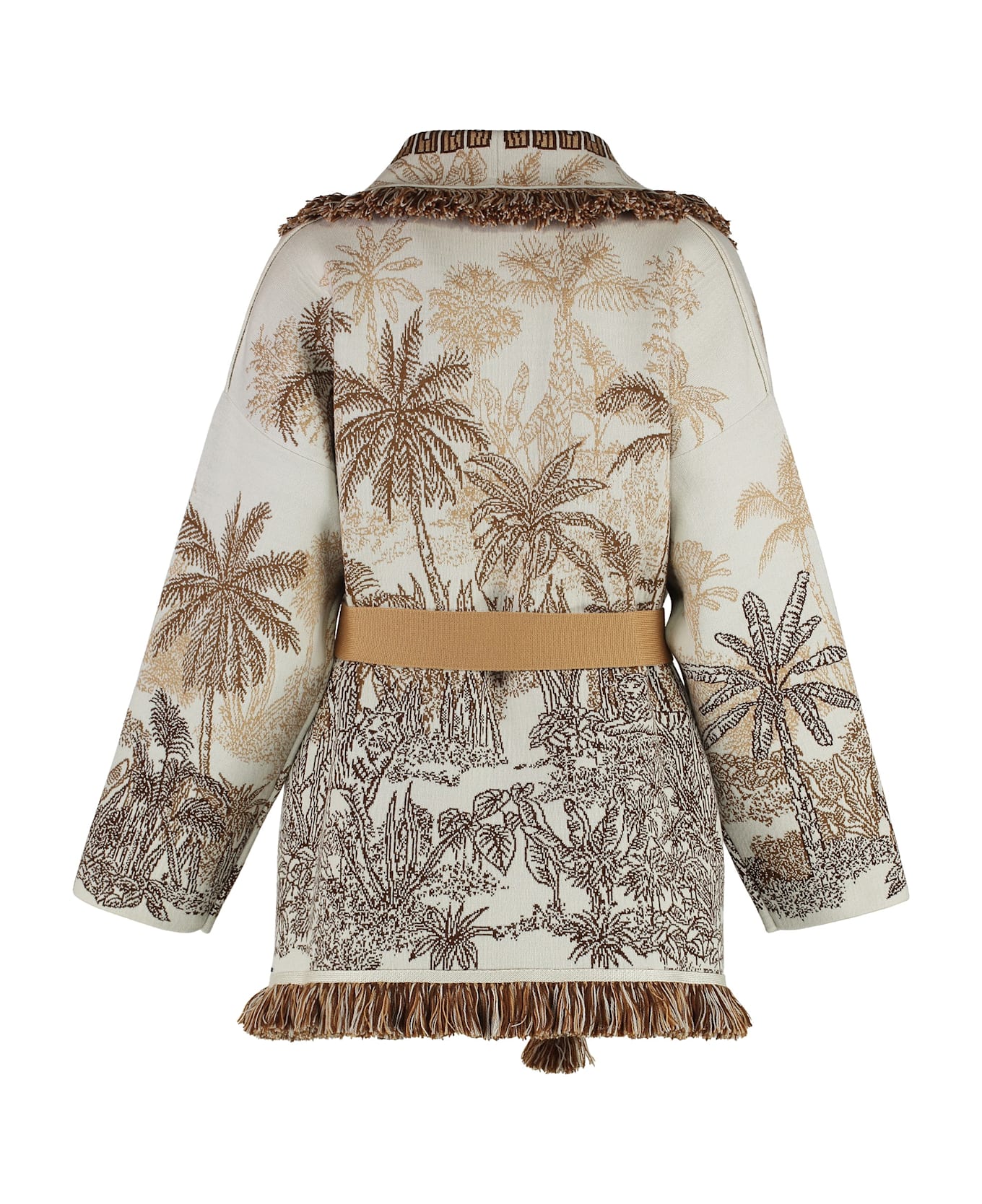 Alanui Jungle Toile De Jouy Cardigan - Multicolor