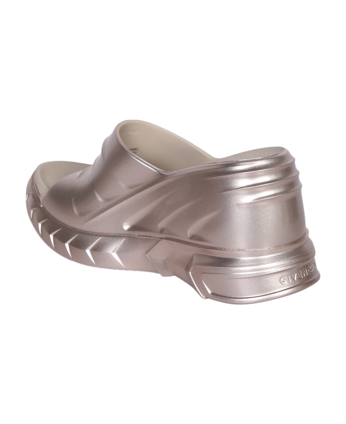 Givenchy Marshmallow Wedge Sandals - Metallic