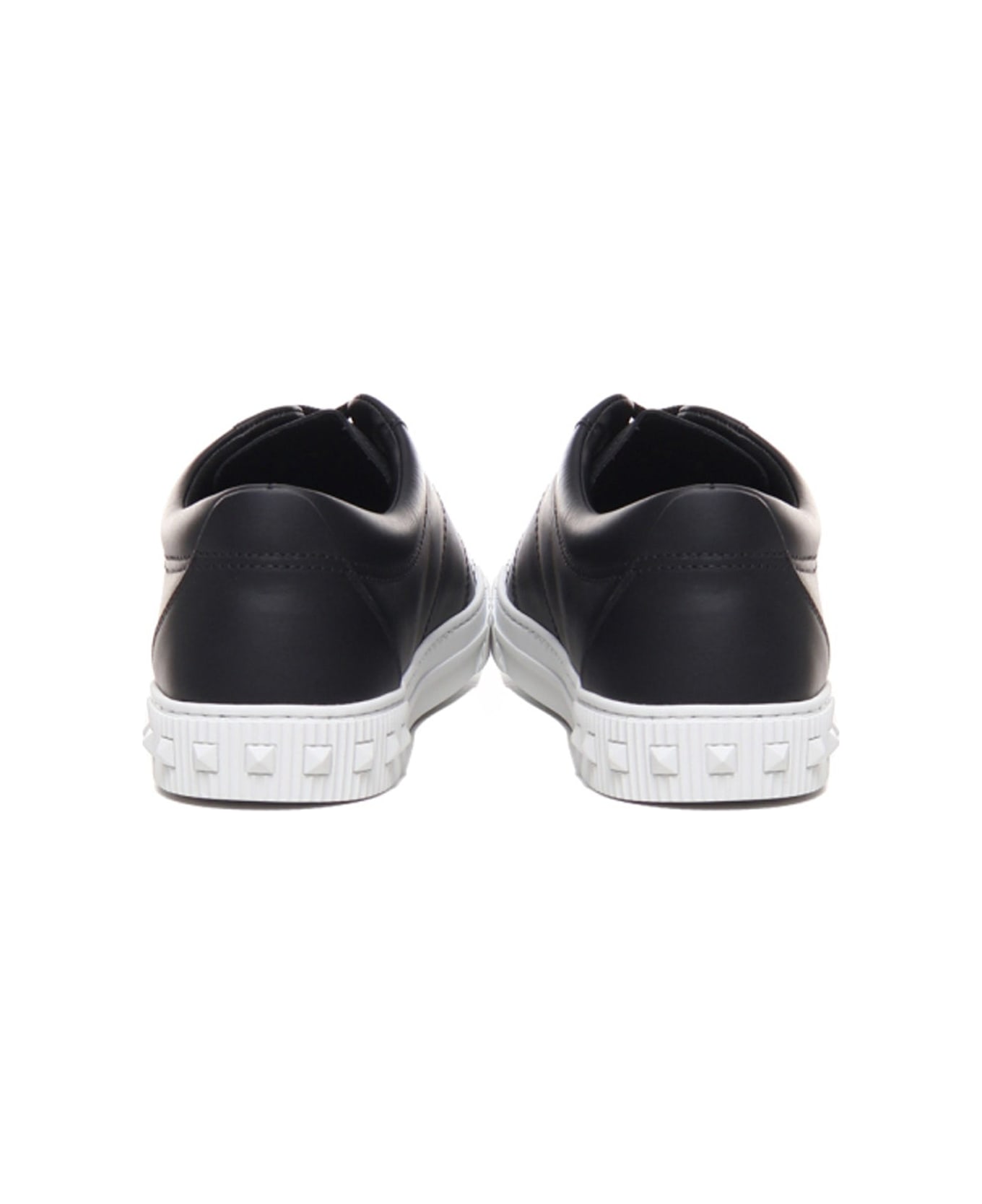Valentino Garavani Garavani Leather Sneakers - Black