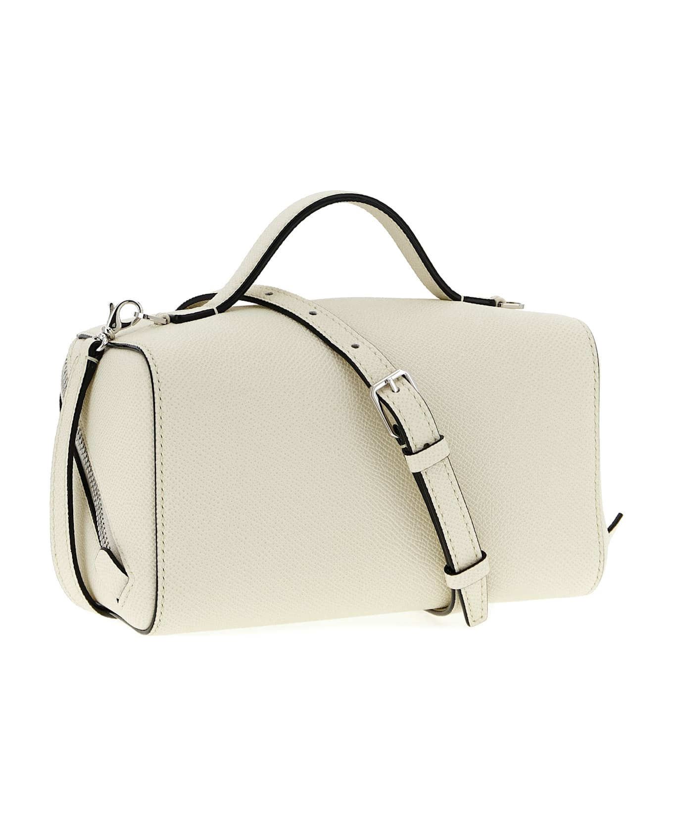 Valextra 'v-line' Crossbody Bag - White