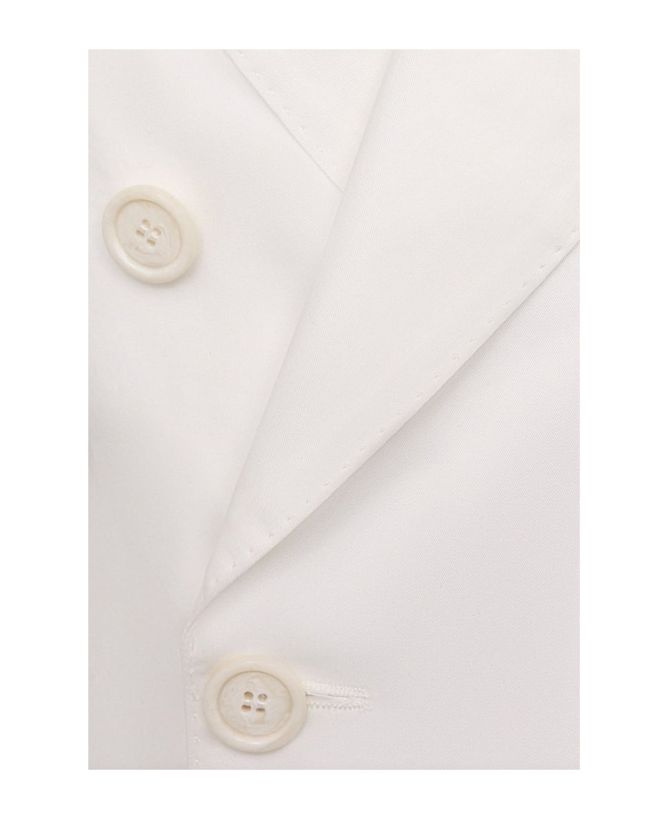 Maison Margiela Cotton Blazer - White