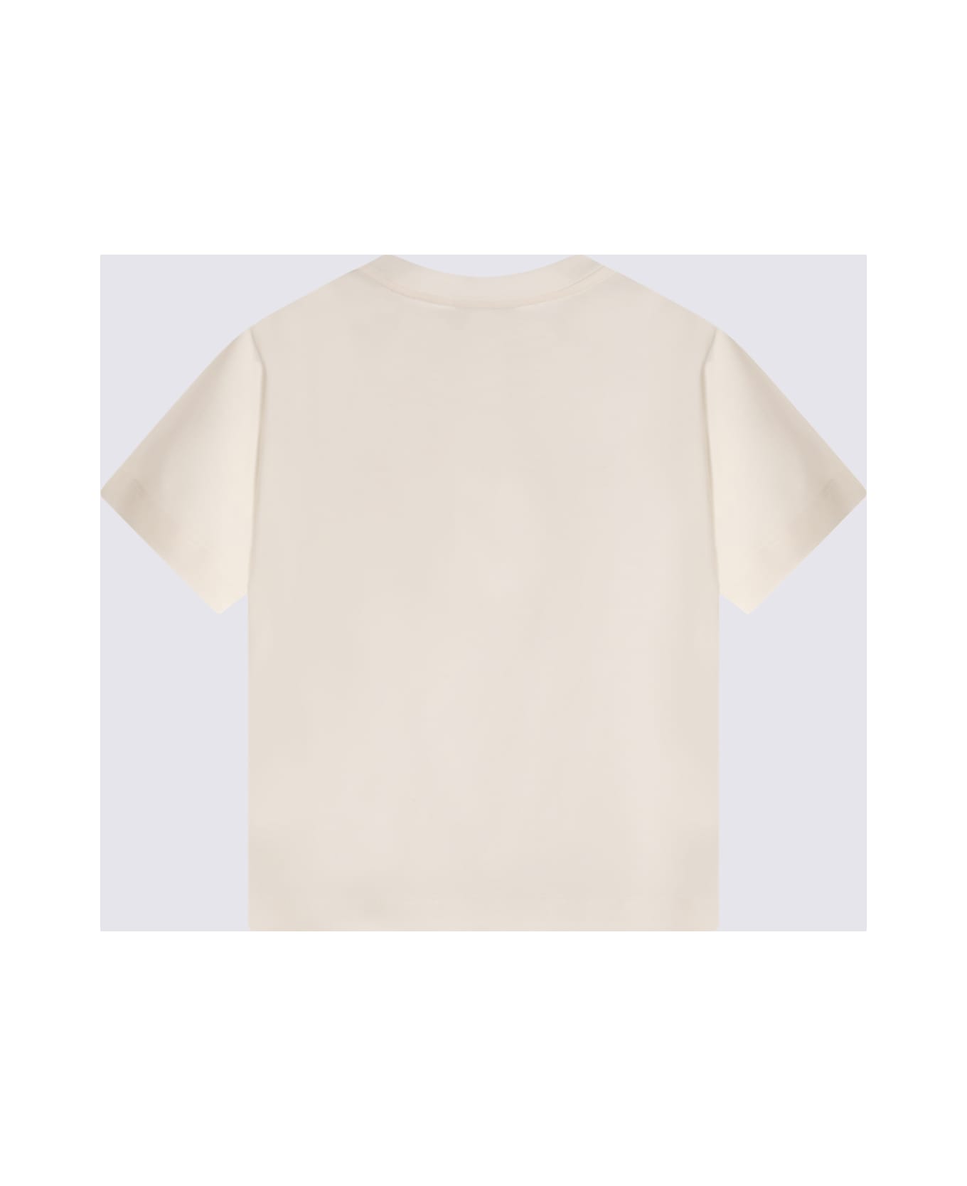 Fendi White Cotton T-shirt - Gesso