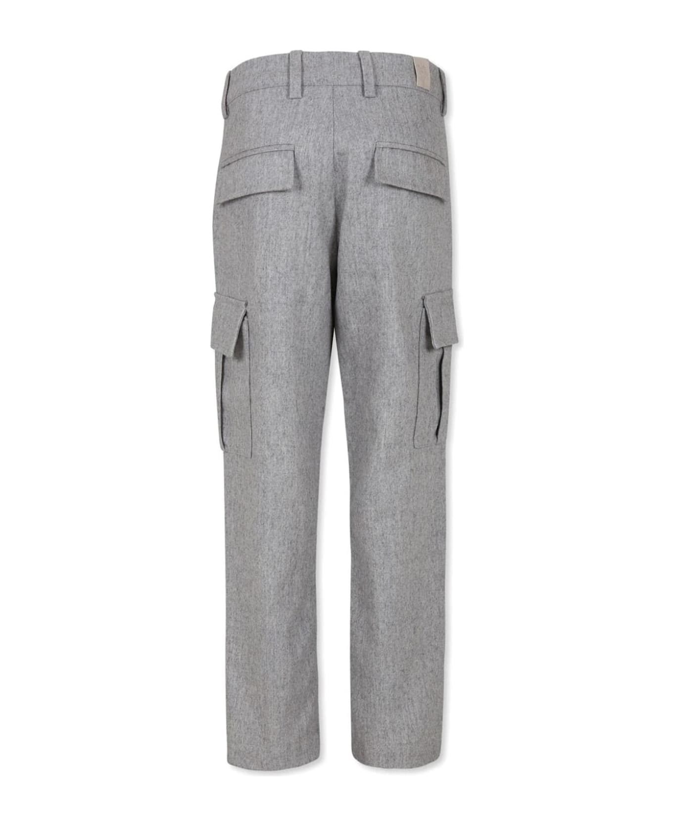 Eleventy Trousers Grey - Grey