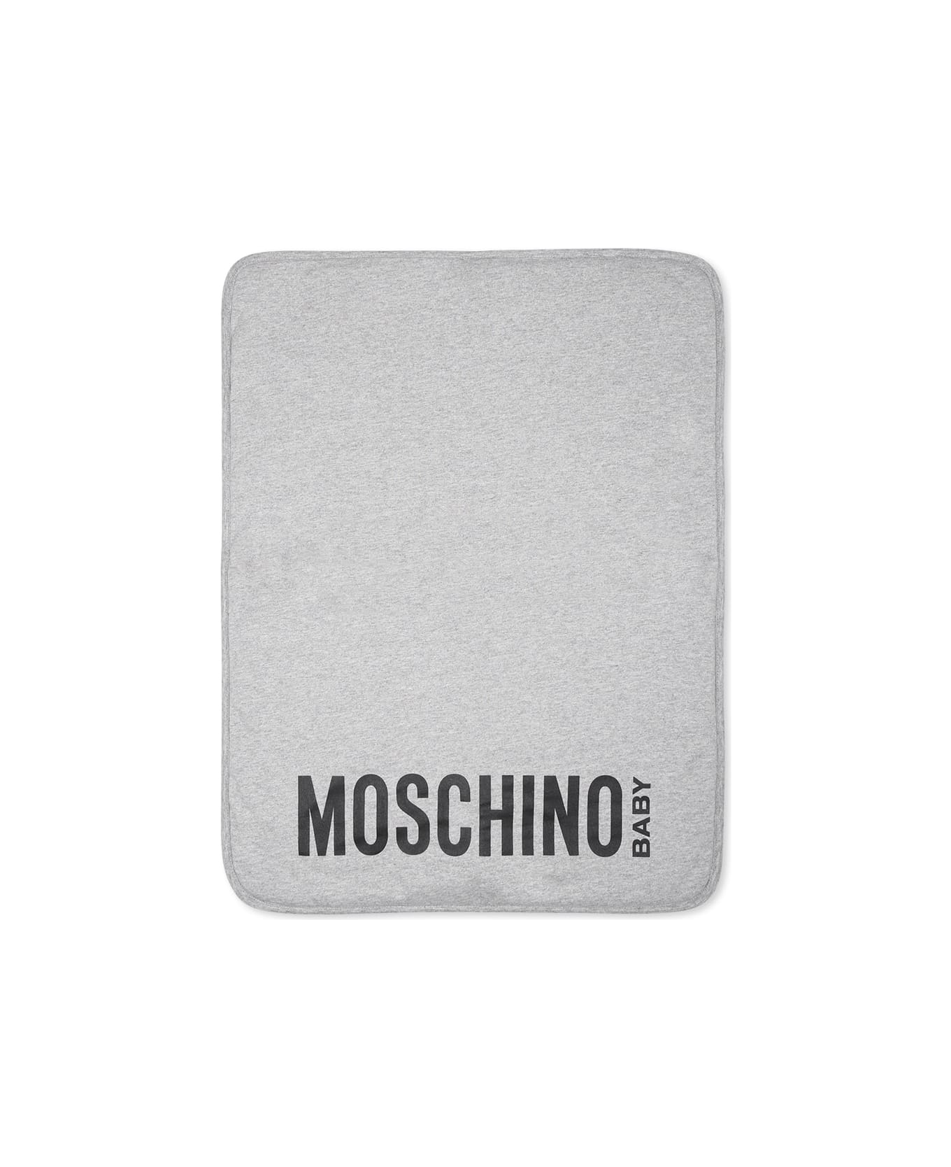 Moschino Grey Changing Bag For Babykids With Teddy Bear - Grey