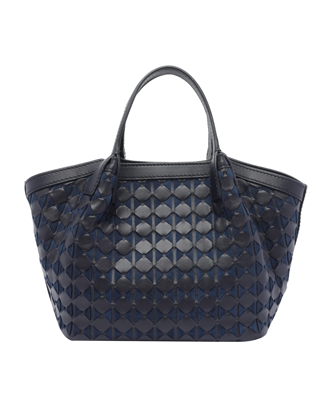 Serapian Mini Secret Mosaico Handbag - Blue