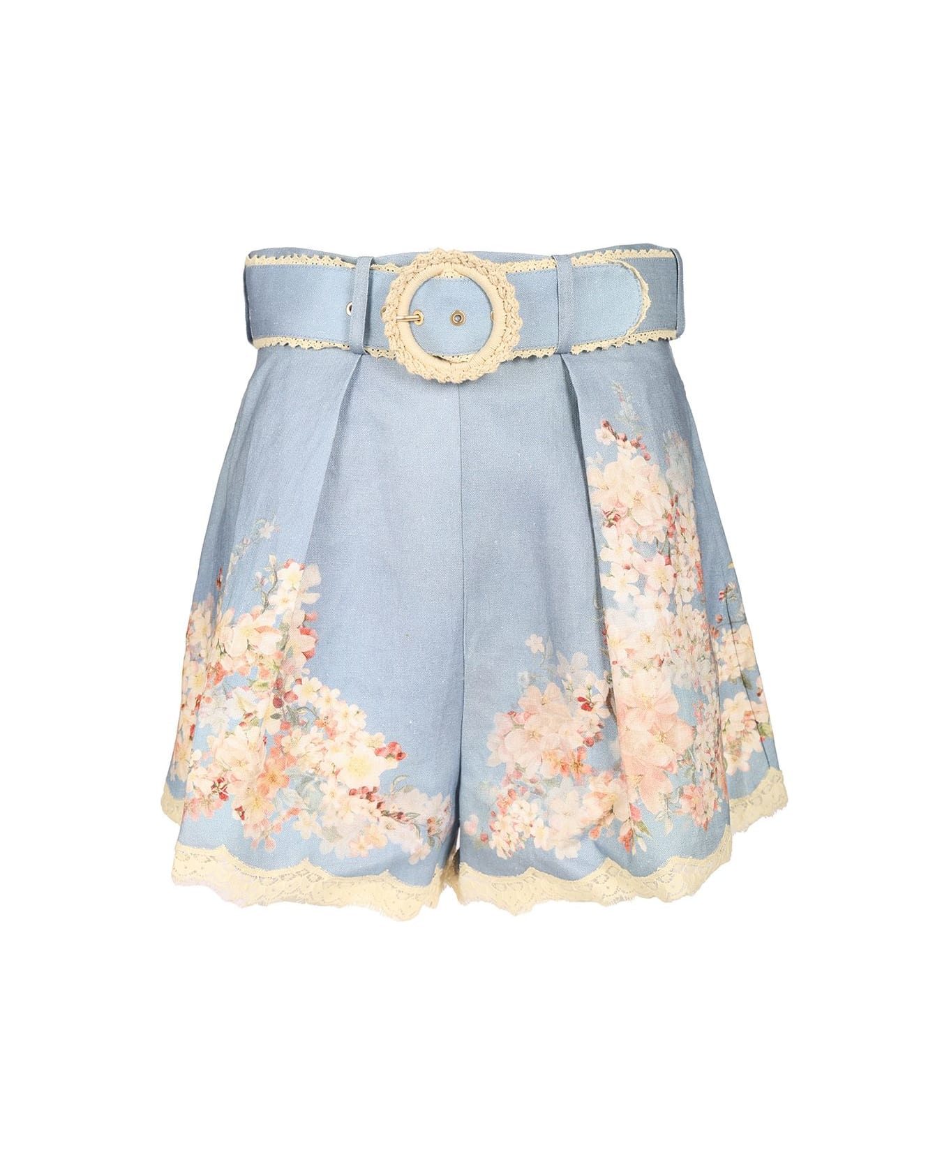 Zimmermann Cascadian Tuck Shorts