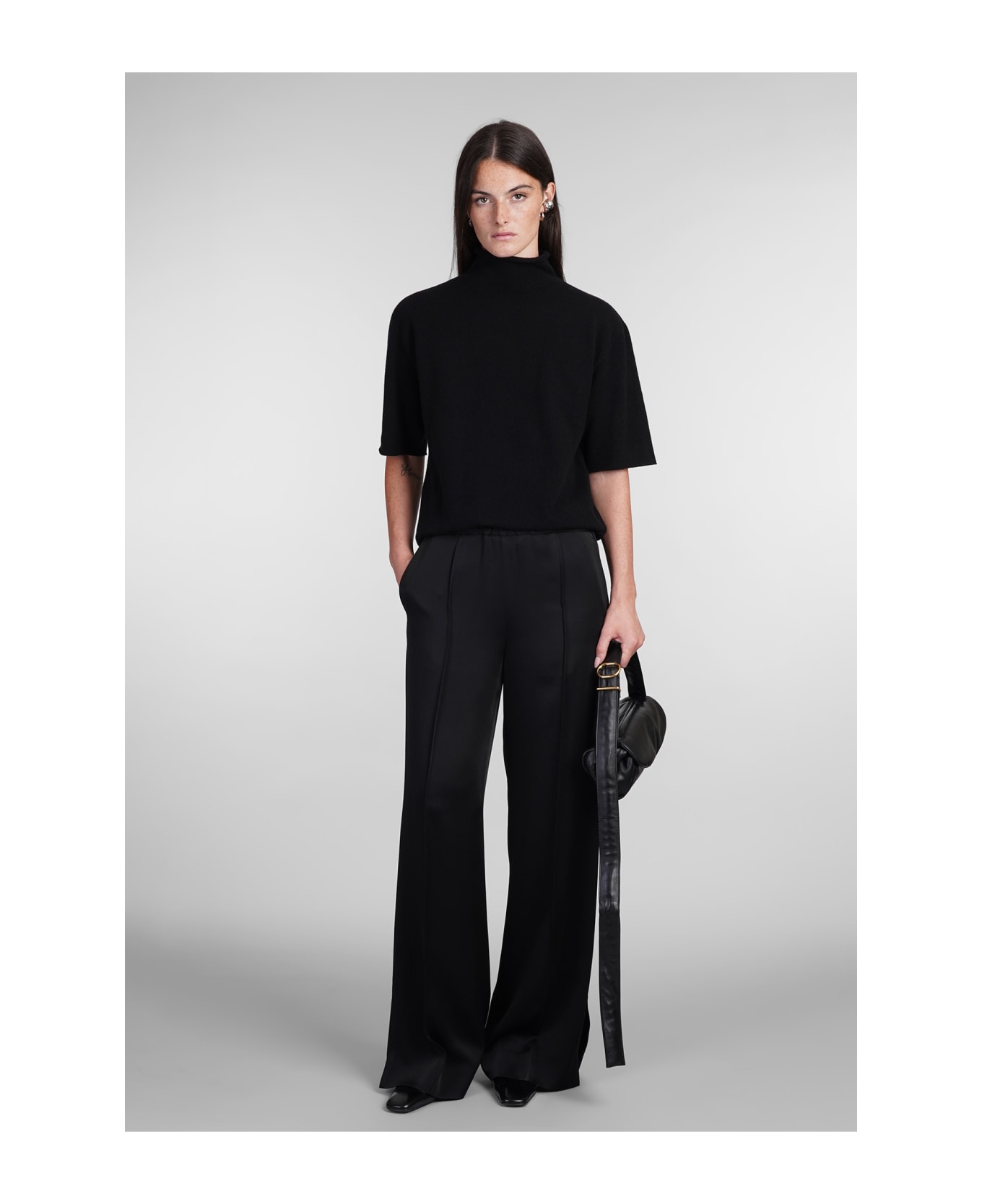 Jil Sander Knitwear In Black Wool - black