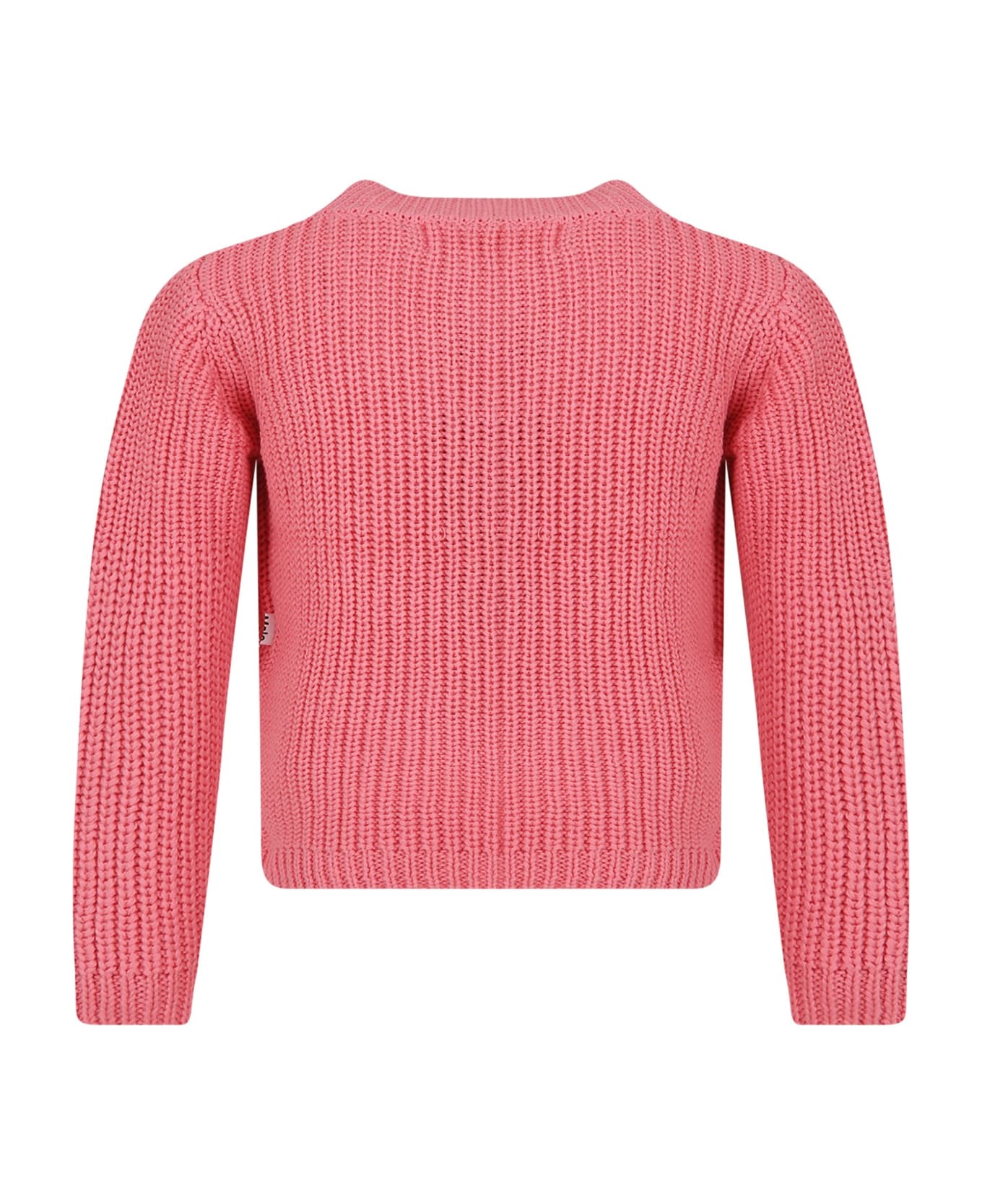 Molo Fuchsia Sweater For Girl - Fuchsia ニットウェア＆スウェットシャツ