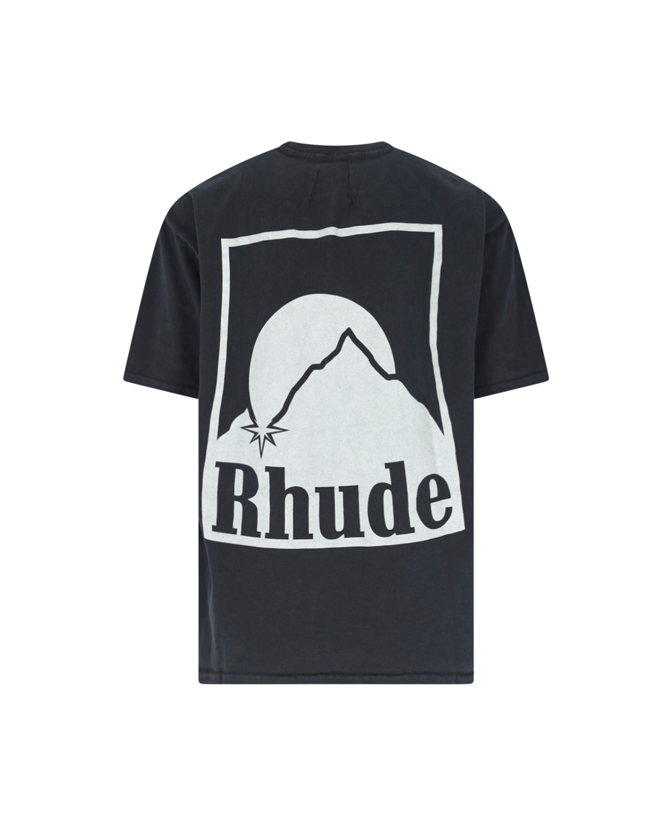 Rhude 
moonlight Badge
 T-shirt - Black  