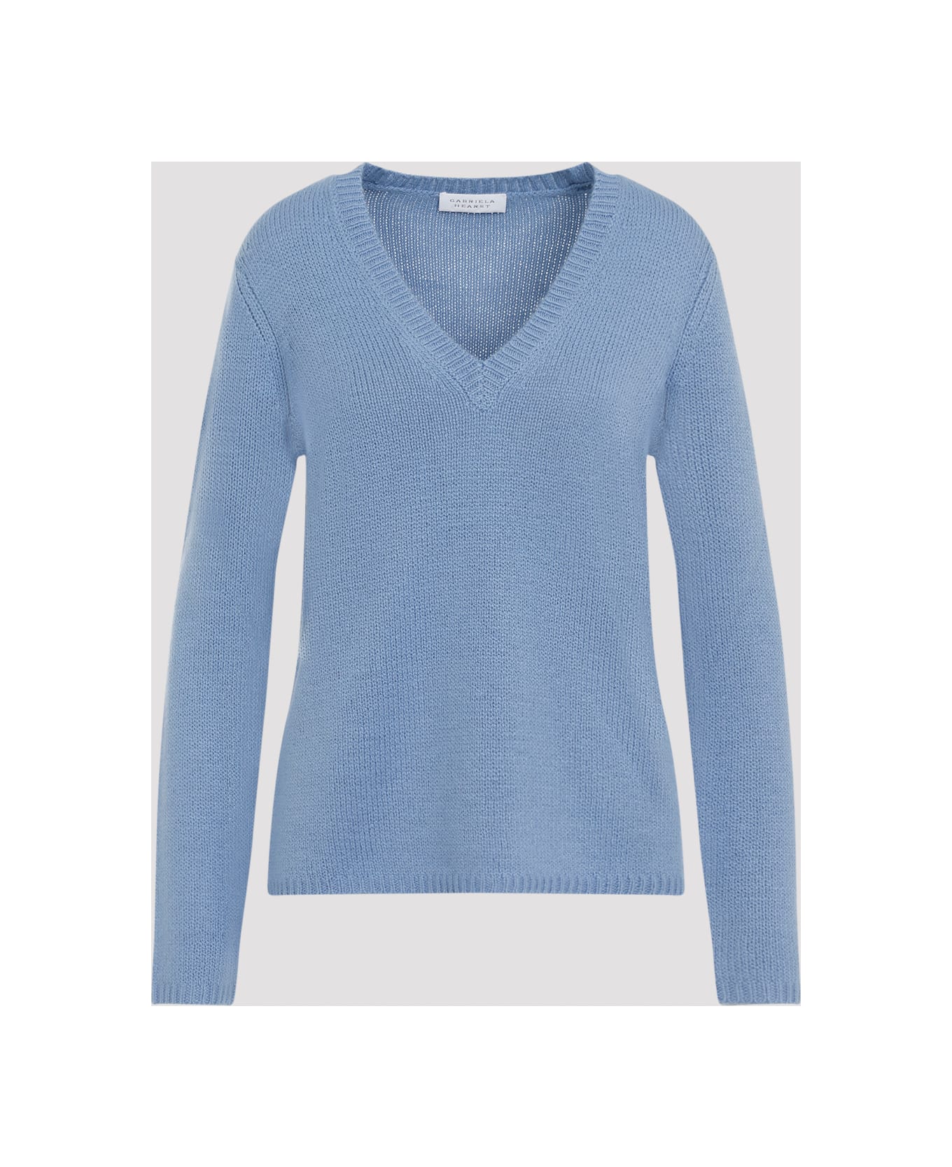 Gabriela Hearst Gabriela Hearts Isiah Sweater - Ldb Light Blue Denim