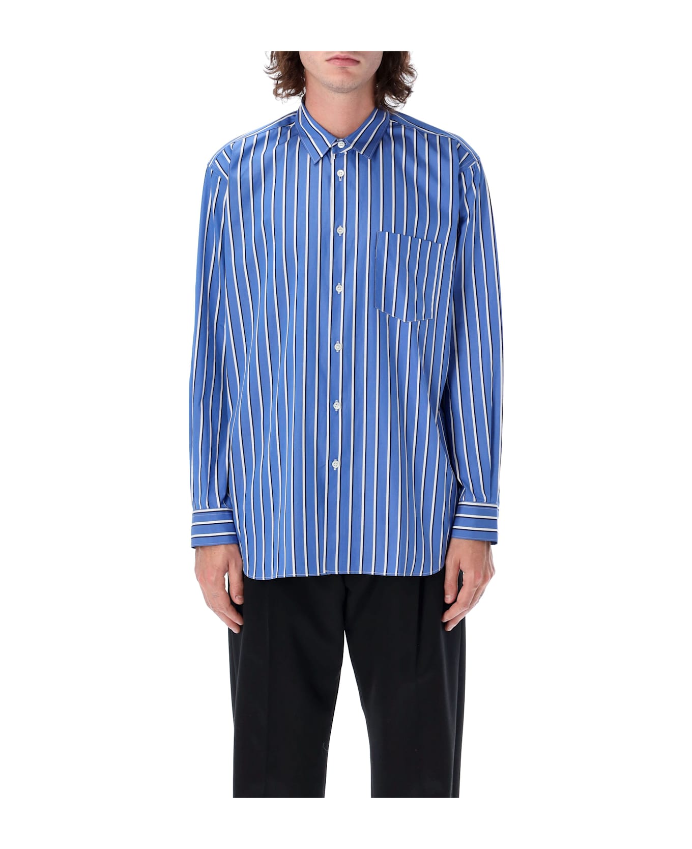 Comme des Garçons Shirt Stripes Shirt - BLU STRIPES