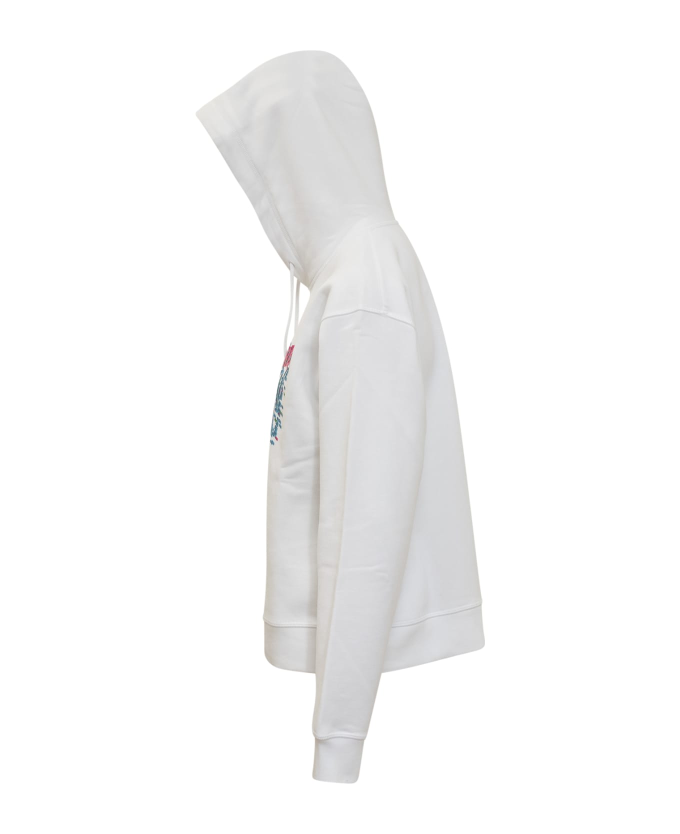 Dsquared2 Icon Pixeled Hoodie - WHITE