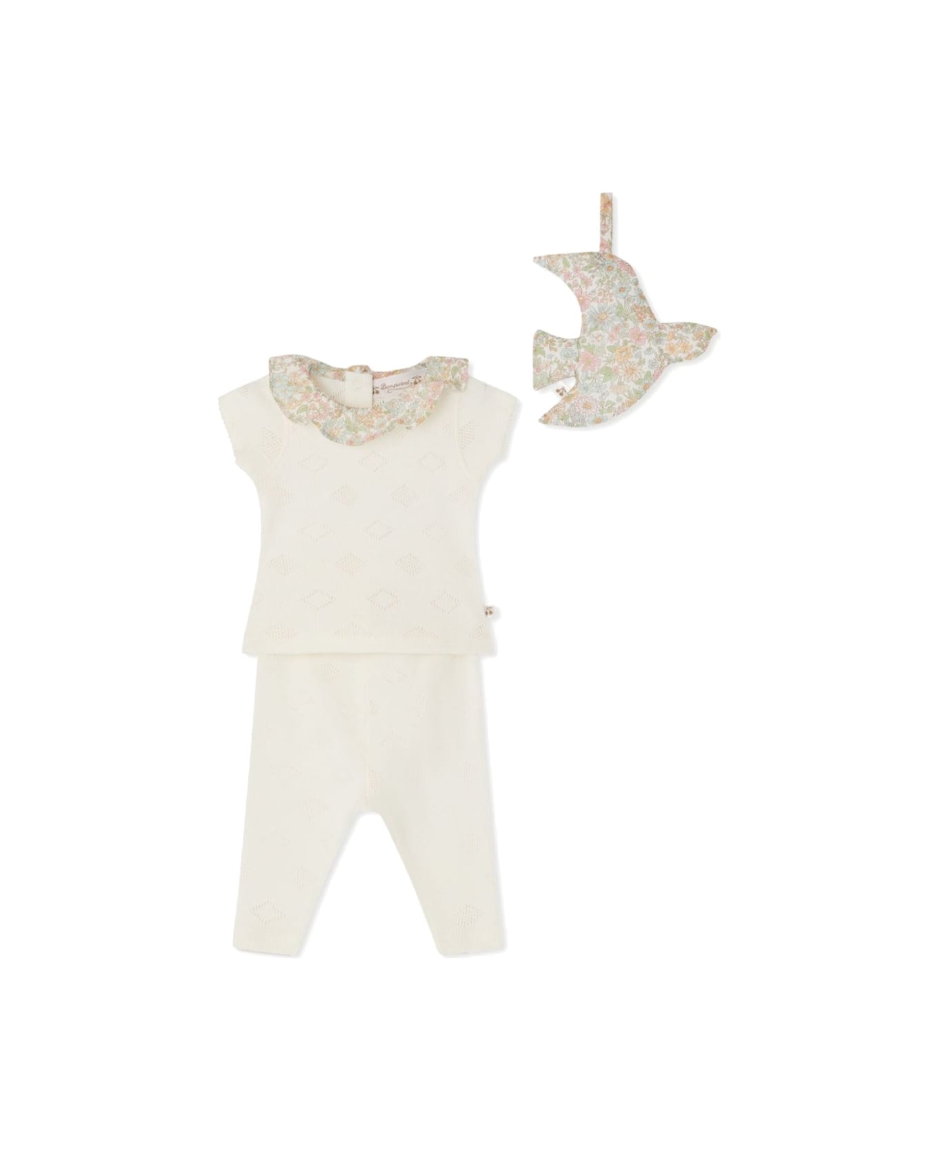 Bonpoint Night Set "daisie" - POWDER