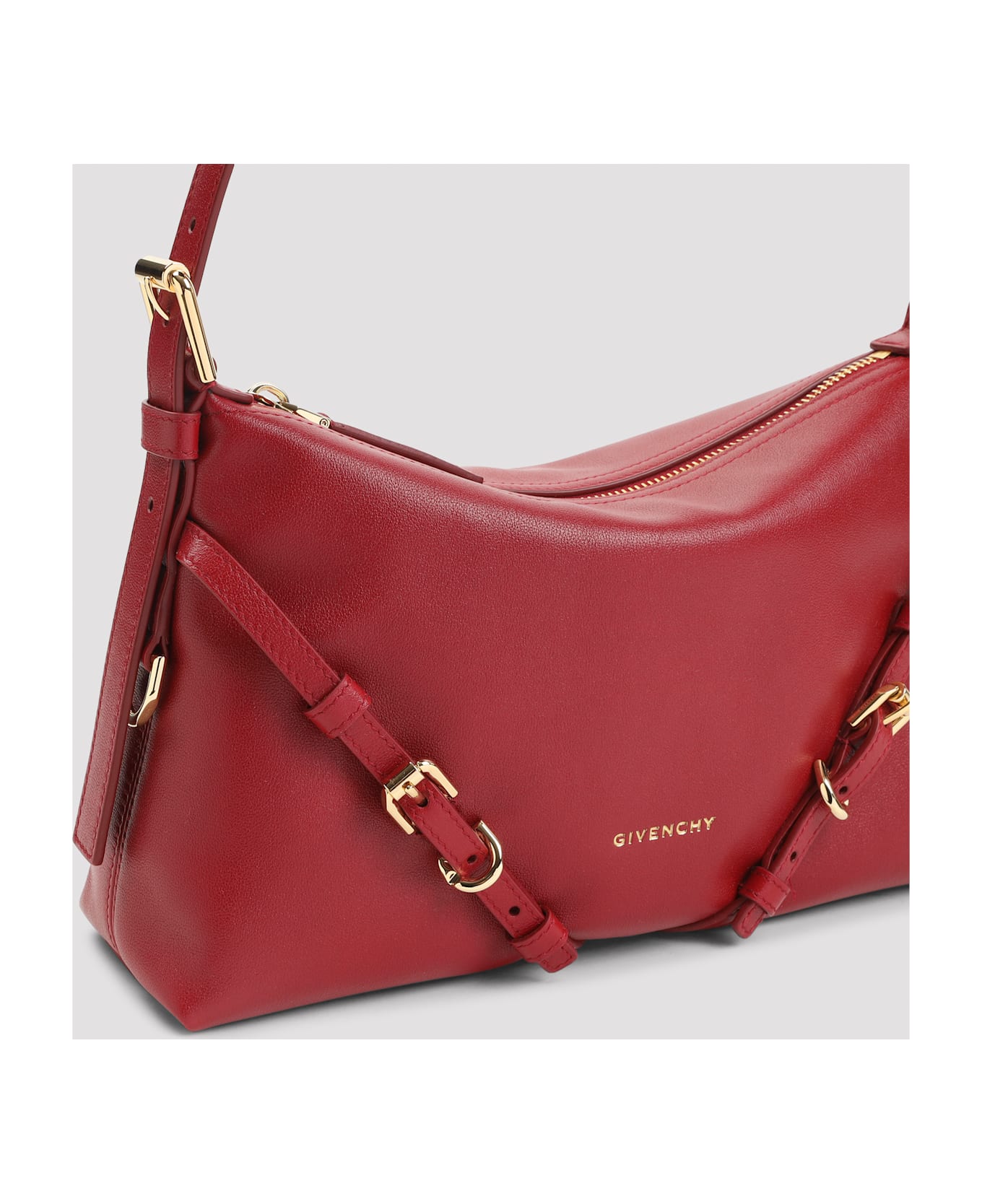 Givenchy Voyou - Mini Shoulder Bag - Dark Red