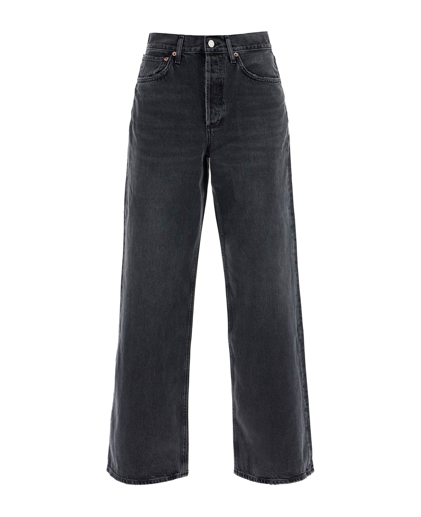 AGOLDE Wide-legged Women's Jeans - Blu