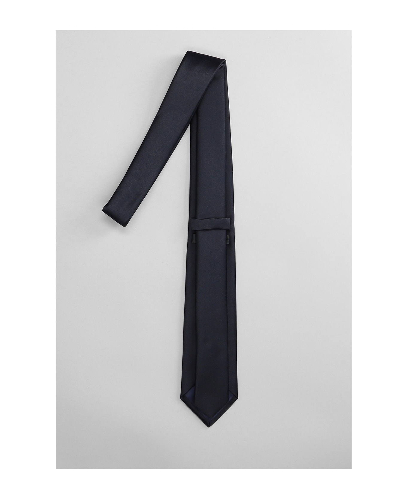 Tagliatore Tie In Blue Polyester - blue ネクタイ