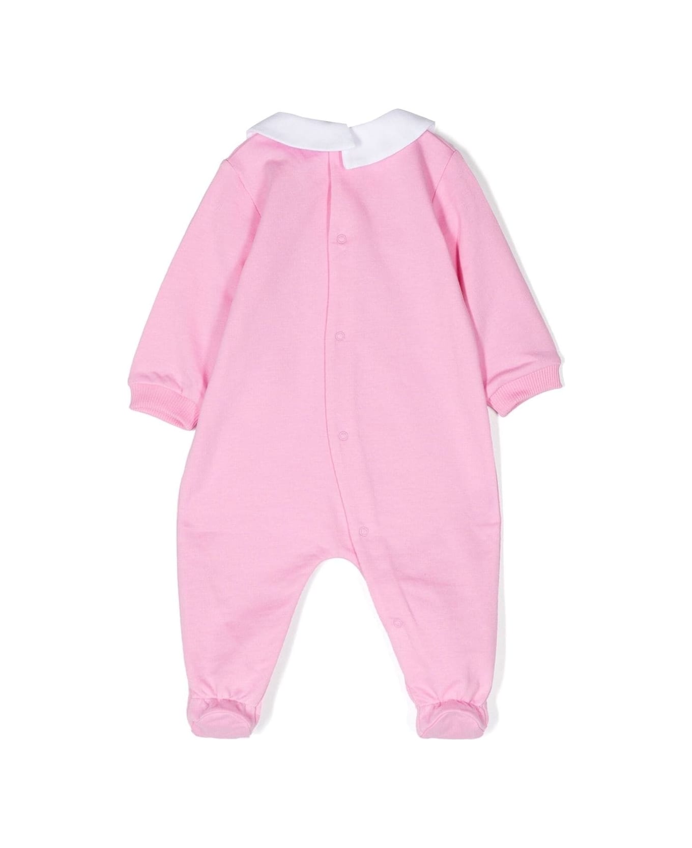 Moschino Onesie With Print - Pink