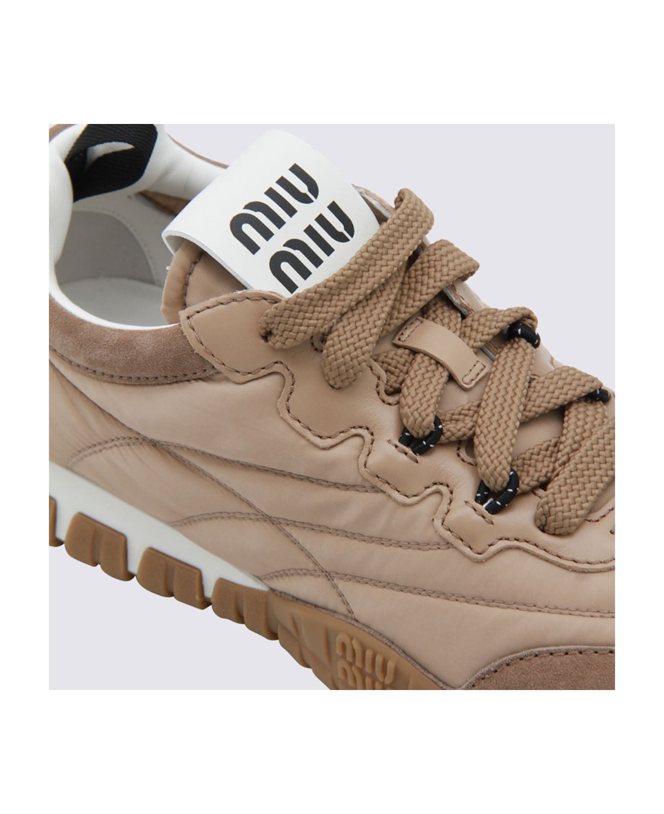 Miu Miu Dark Rose Sneakers - DARK ROSE