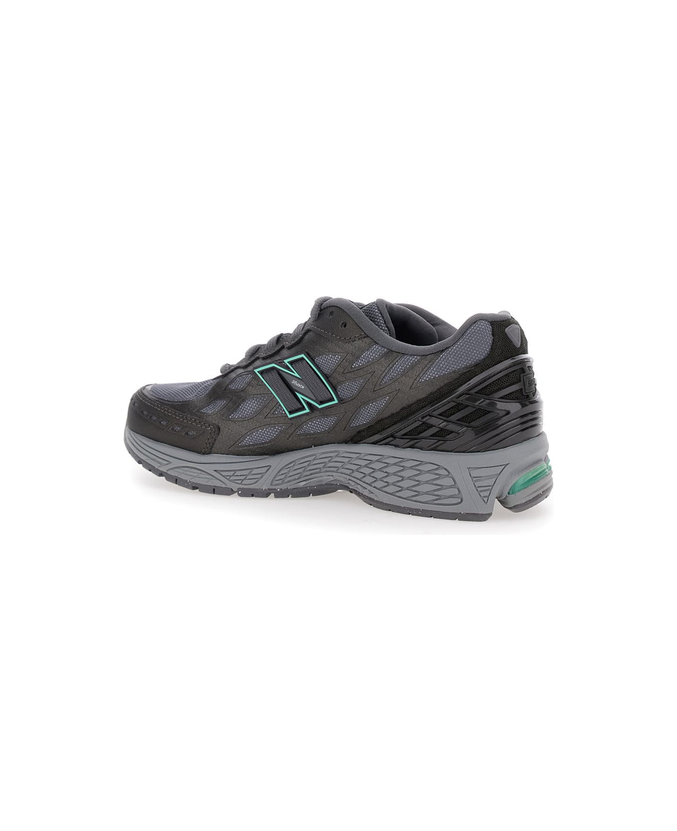 New Balance 
1906r
 Grey Sneaker With Mesh Design And Side Logo In Synthetic Fiber Unisex - Grey