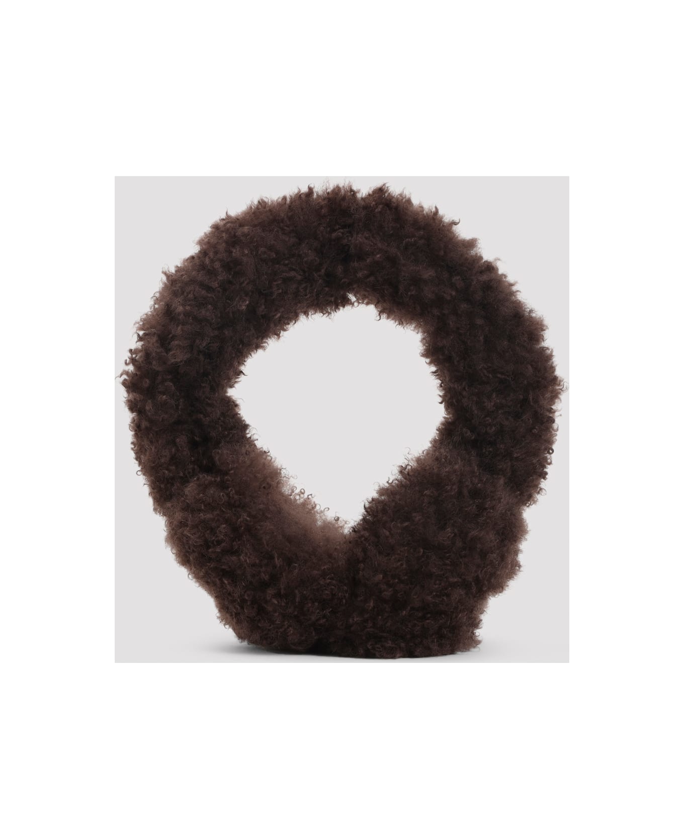 Yves Salomon Lamb Earmuffs - Mocha