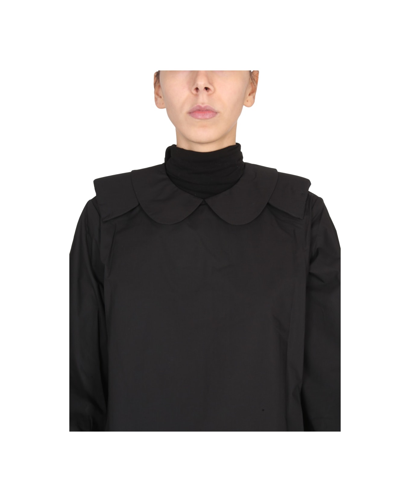 Raf Simons Relaxed Fit Shirt Dress - BLACK ワンピース＆ドレス