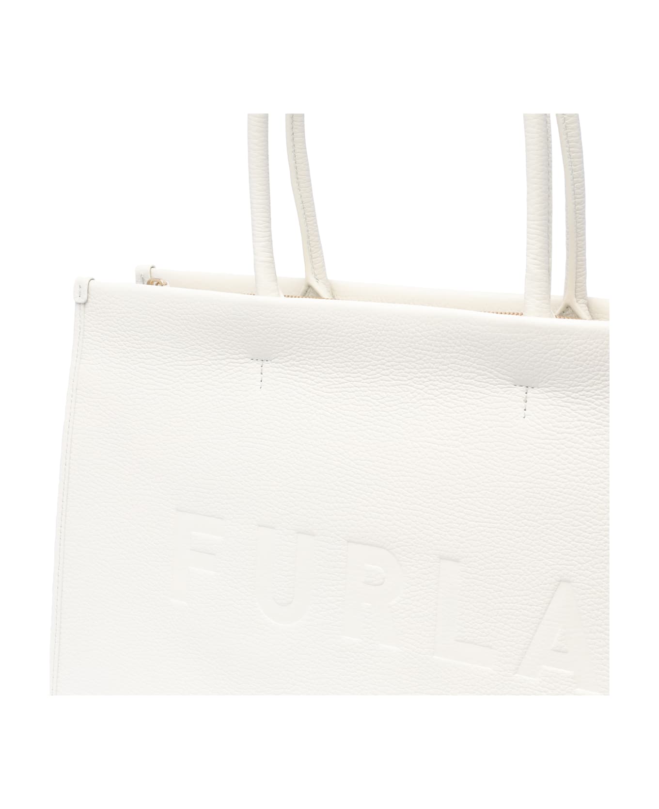 Furla Opportunity Tote Bag - S Marshmallow Nero