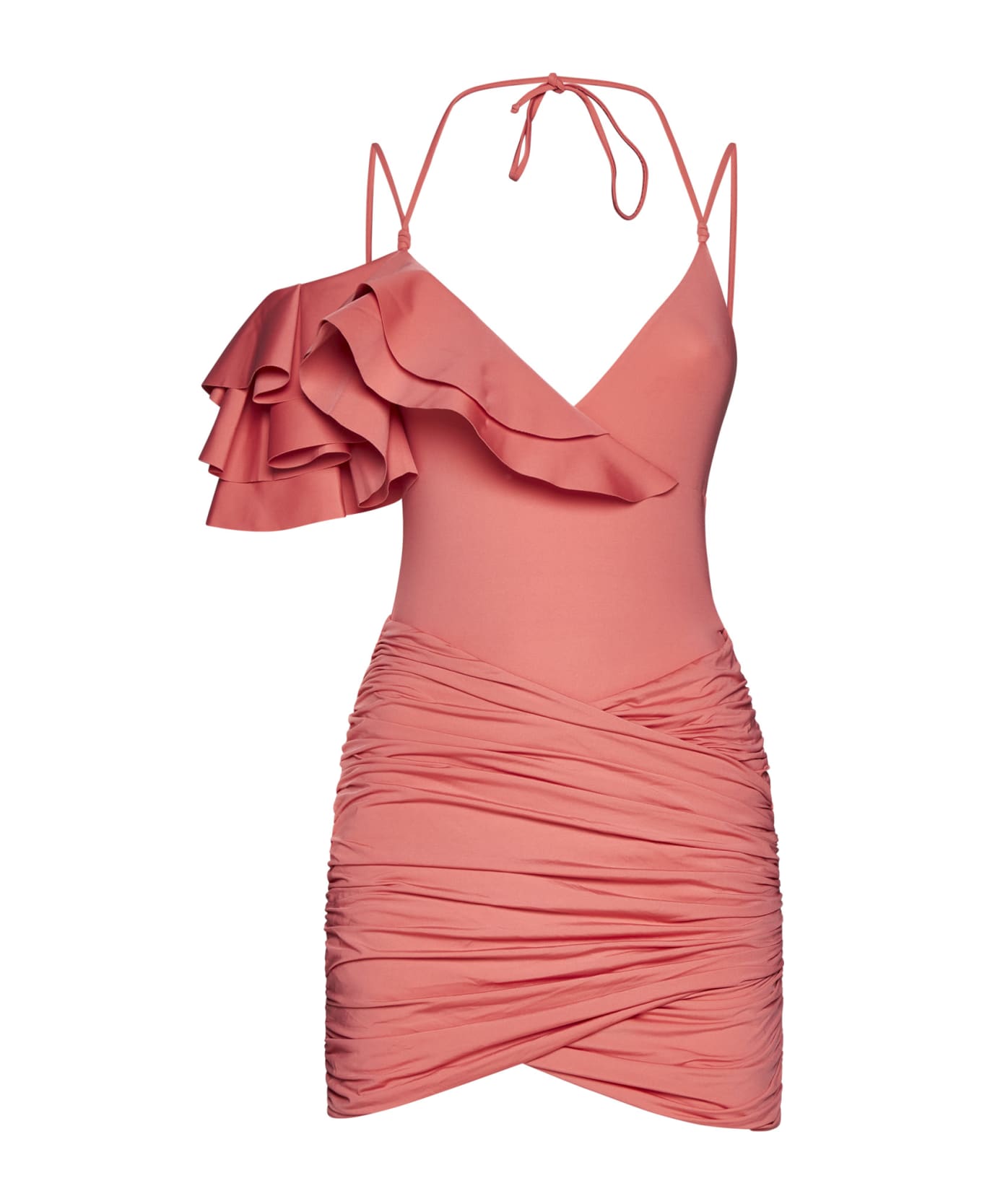 Maygel Coronel Dress - Tropical pink