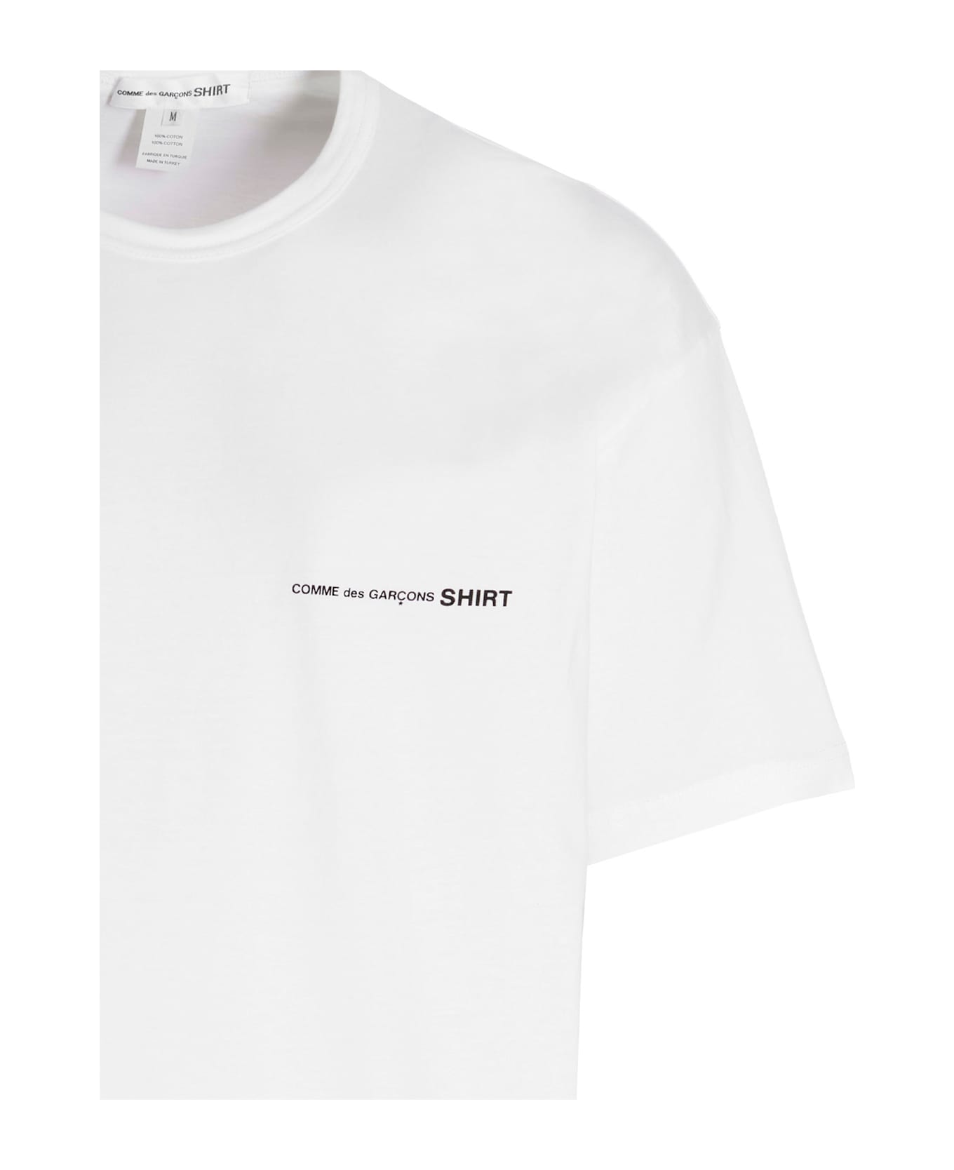 Comme des Garçons Shirt Logo T-shirt - White