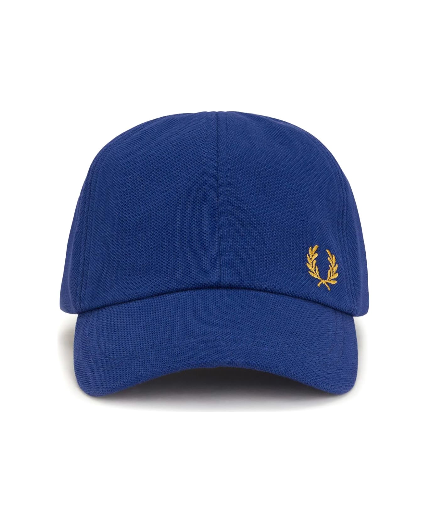Fred Perry Cotton Hat - SHDCOBAL/HNYCMB