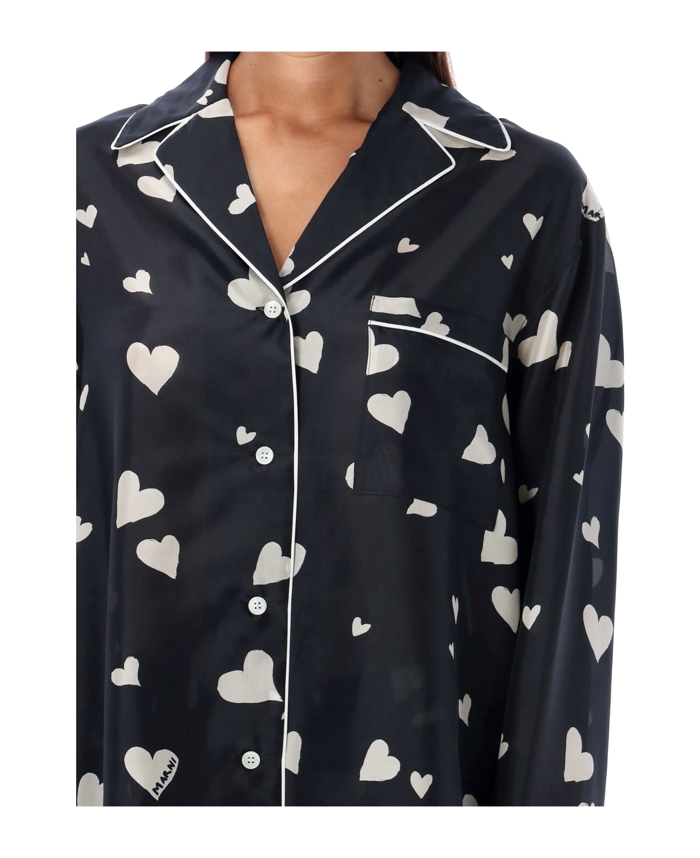 Marni Pijama Shirt - BLACK シャツ