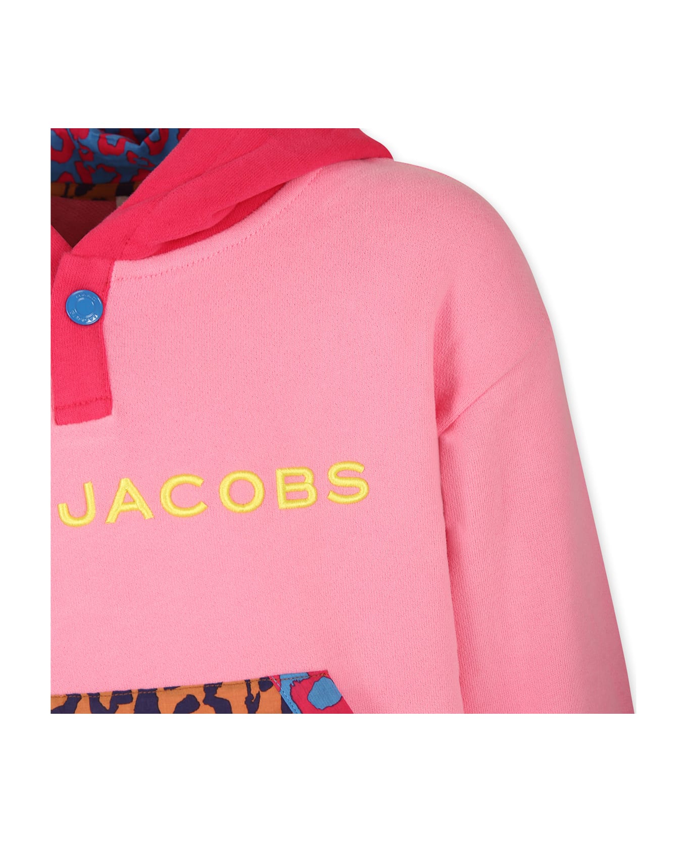 Marc Jacobs Pink Dress For Girl With Logo - Pink