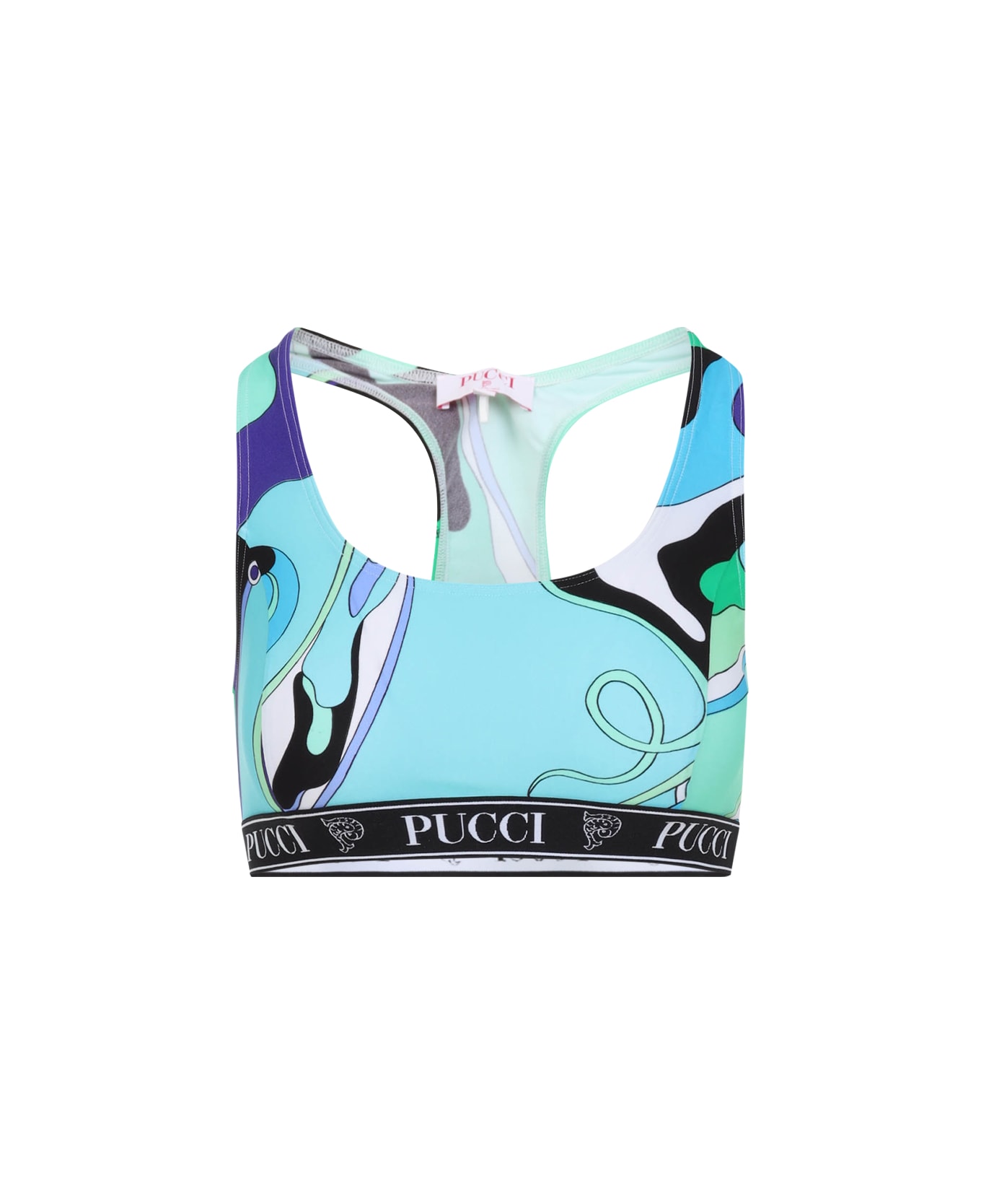 Pucci Orchidee Bra - Verde Lilla
