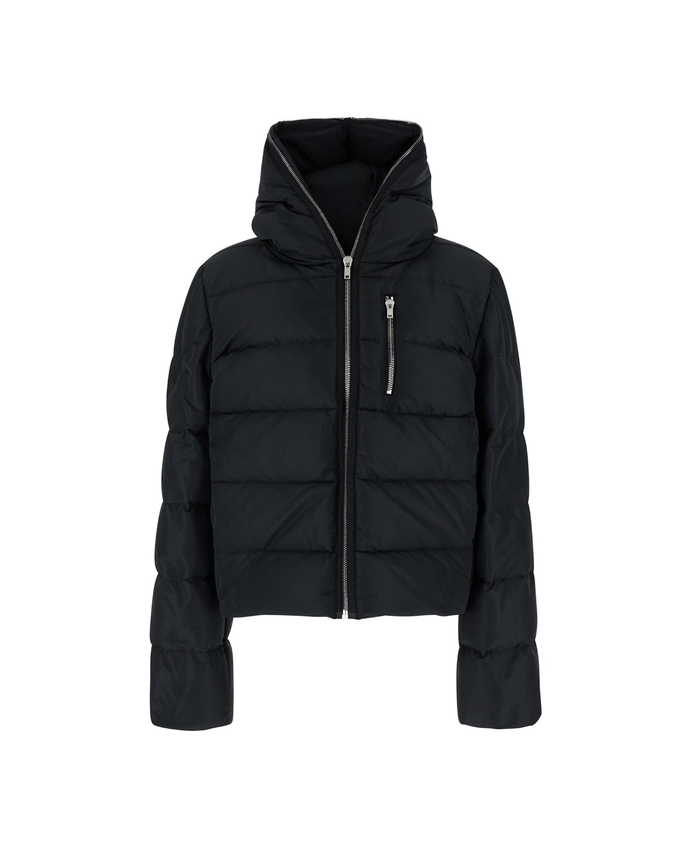 人気♦RICK OWENS♦バックデザインパーカー Rick Owens(リックオウエンス) / 18AW Wind breaker Zip Hoodie