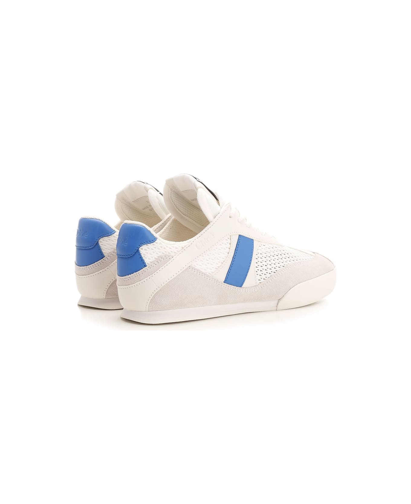 Chloé 
kick
 Sneakers With Suede Details - White