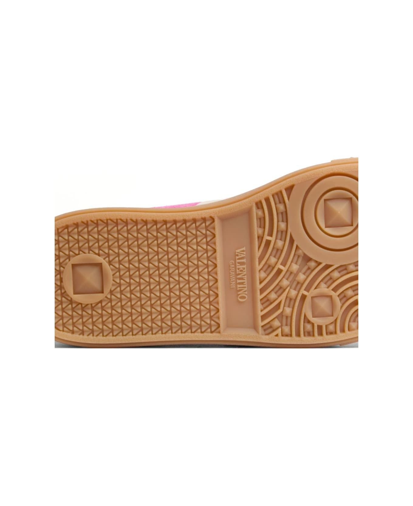 Valentino Garavani Upvillage Leather Sneakers - Fuchsia