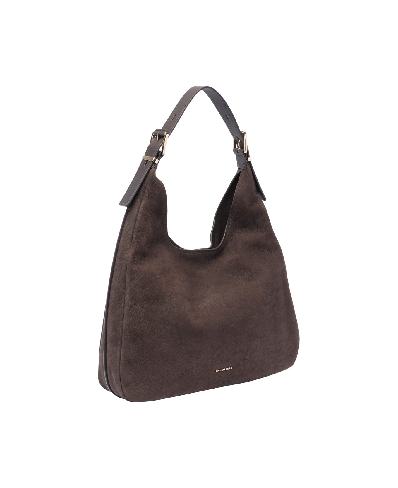MICHAEL Michael Kors Nolita Logo Shoulder Bag - Brown