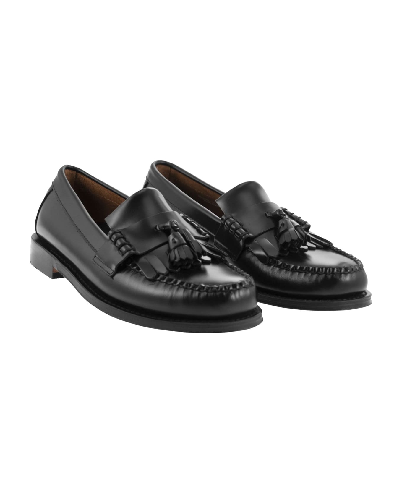 G.H.Bass & Co. Weejun Layton - Loafer With Nappina - Black ローファー＆デッキシューズ