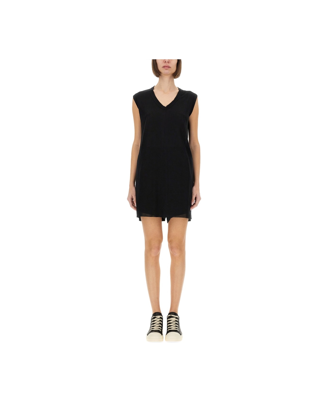 Rick Owens Jersey Top - BLACK