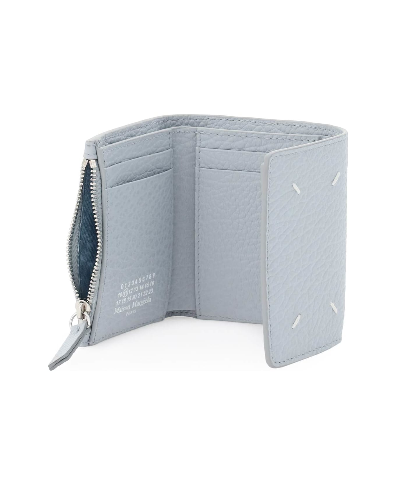 Maison Margiela 4 Stitch Snap Button Wallet - BREEZE (Grey)