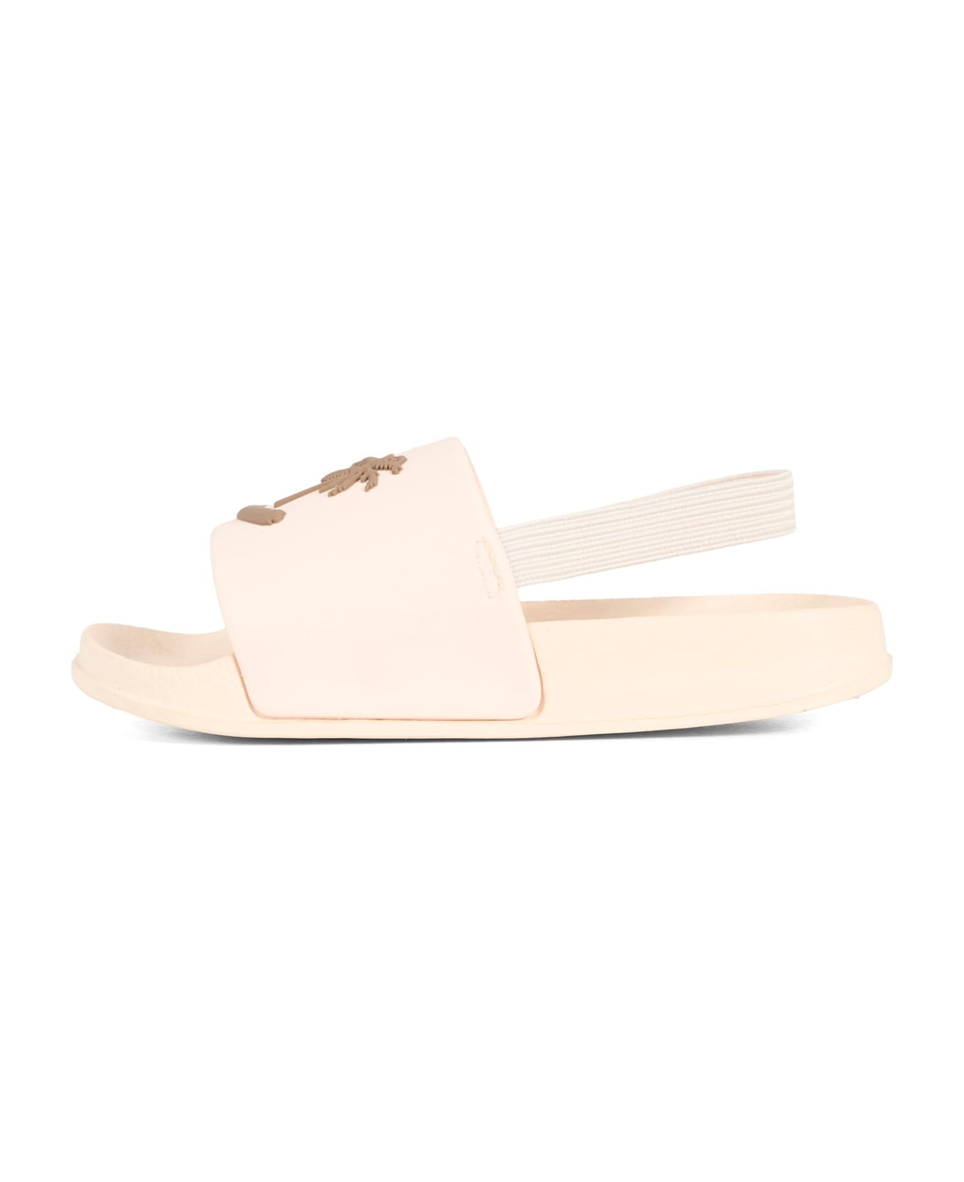 Molo Beige Slippers For Kids With Smiley - Beige