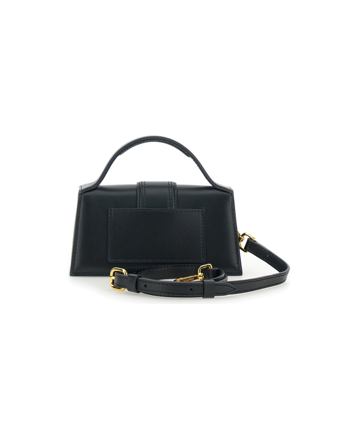 Jacquemus 
le Bambino
 Black Handbag With Removable Shoulder Strap In Leather Woman - Black