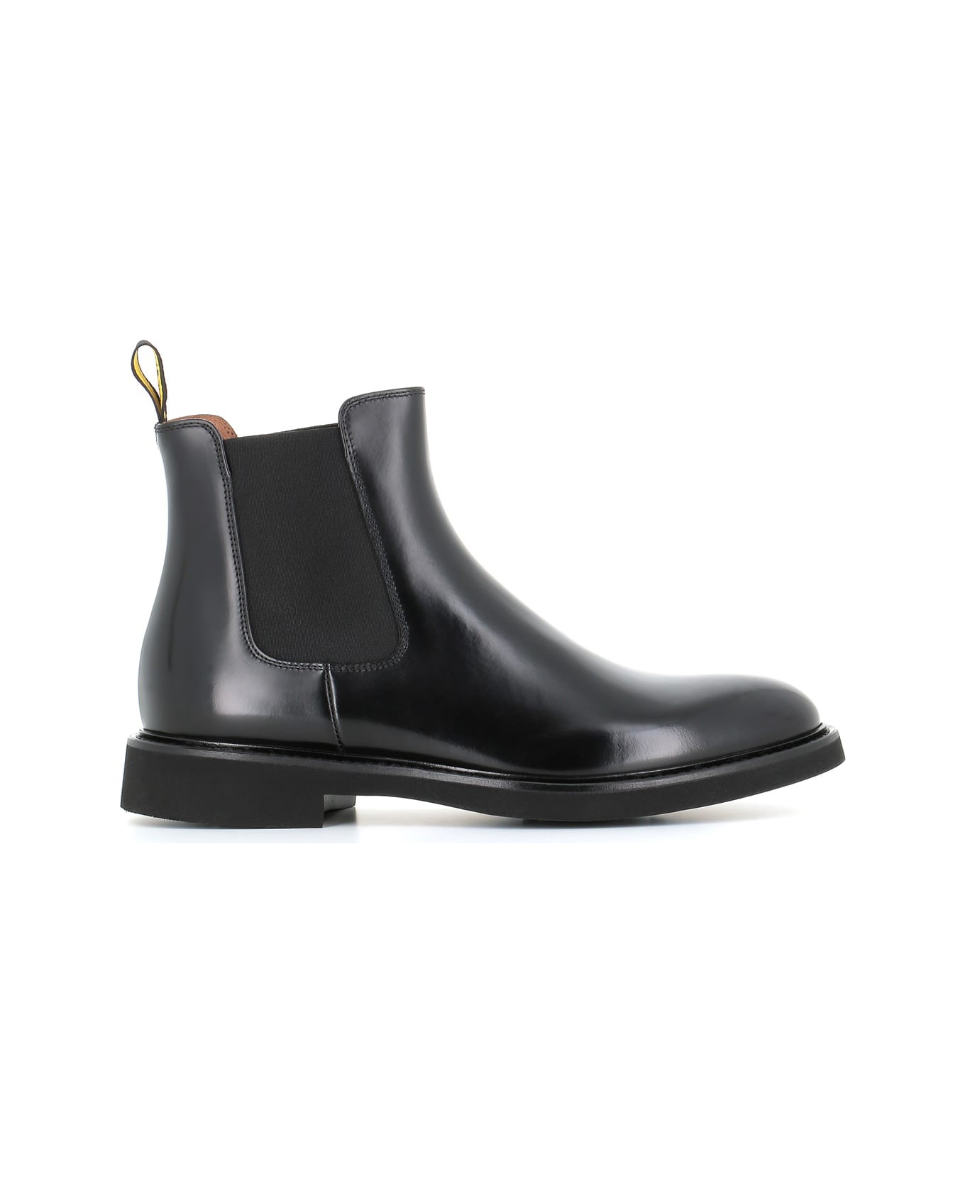 Doucal's Leather Chelsea Boots - Black