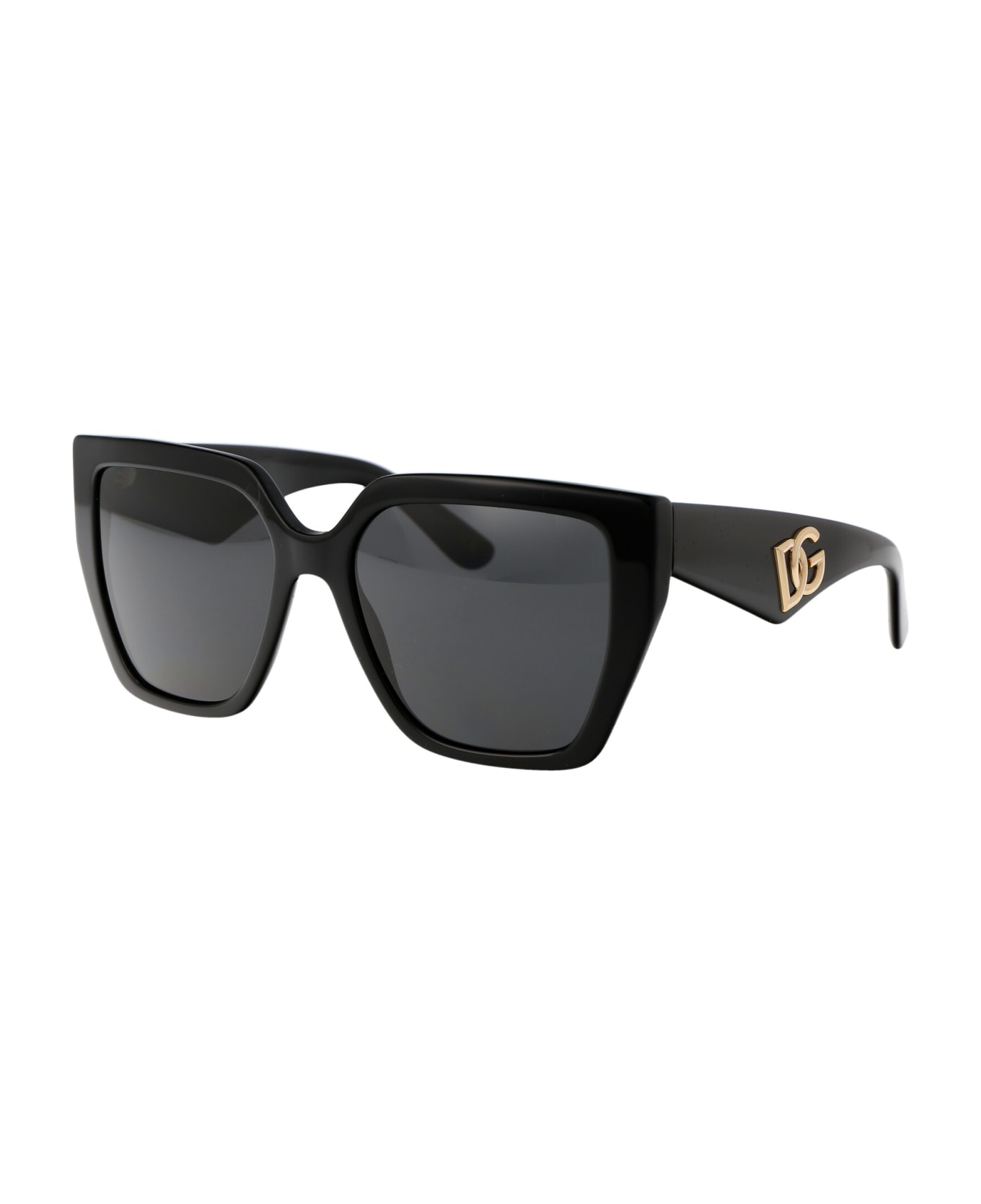 Dolce & Gabbana Eyewear 0dg4438 Sunglasses - 501/87 BLACK サングラス