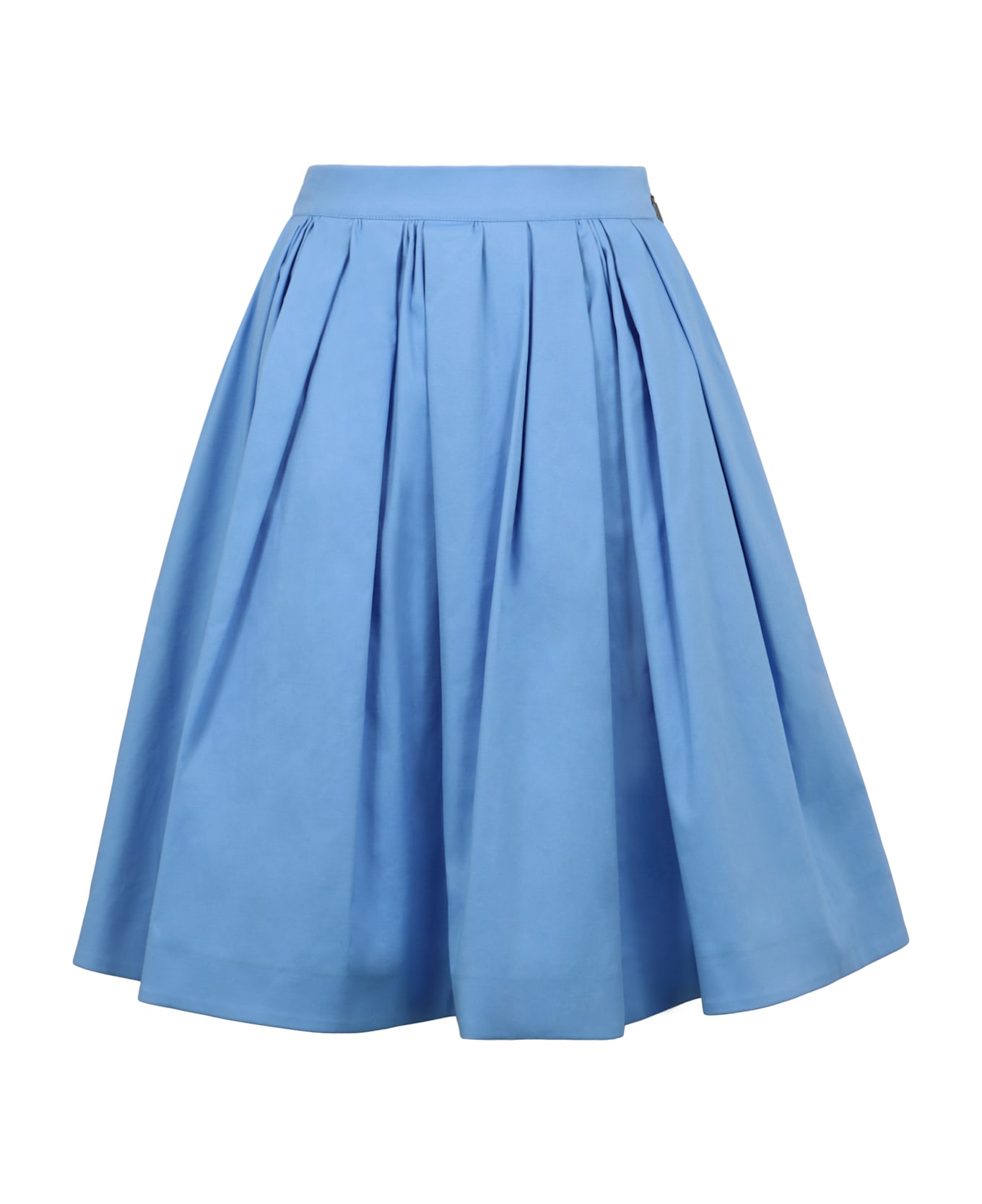 MSGM Full Skirt - Light Blue