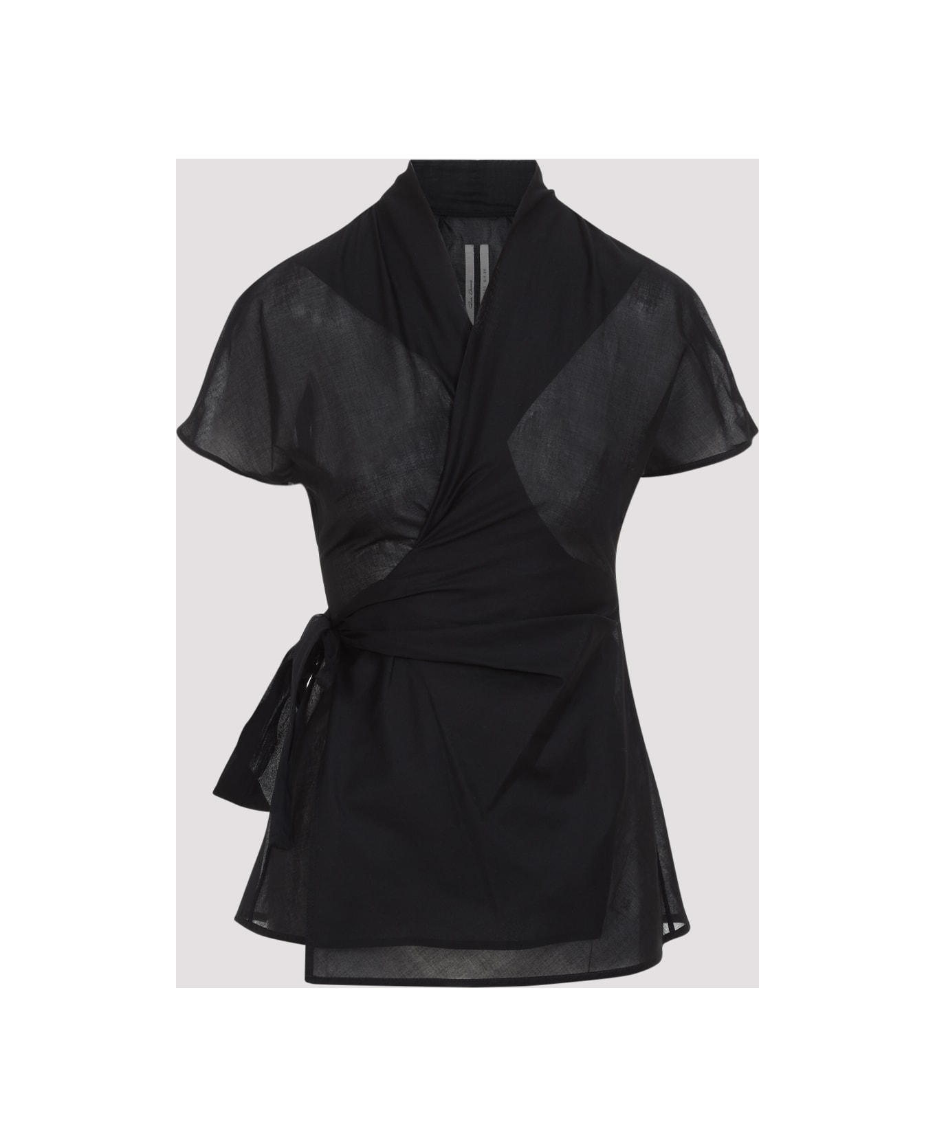 Rick Owens Laura V-neck Top - Black