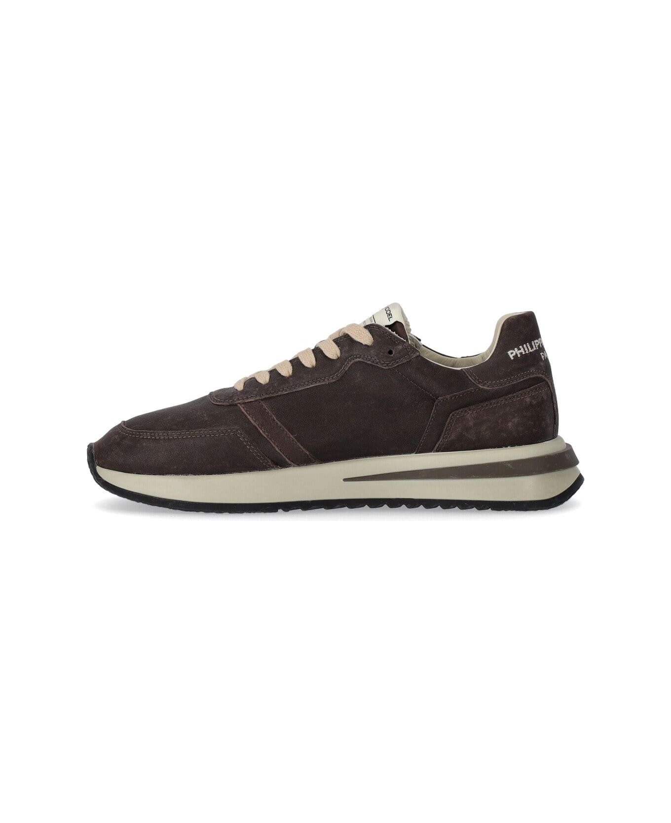 Philippe Model Tropez 2.1 Dark Brown Sneaker - Marrone