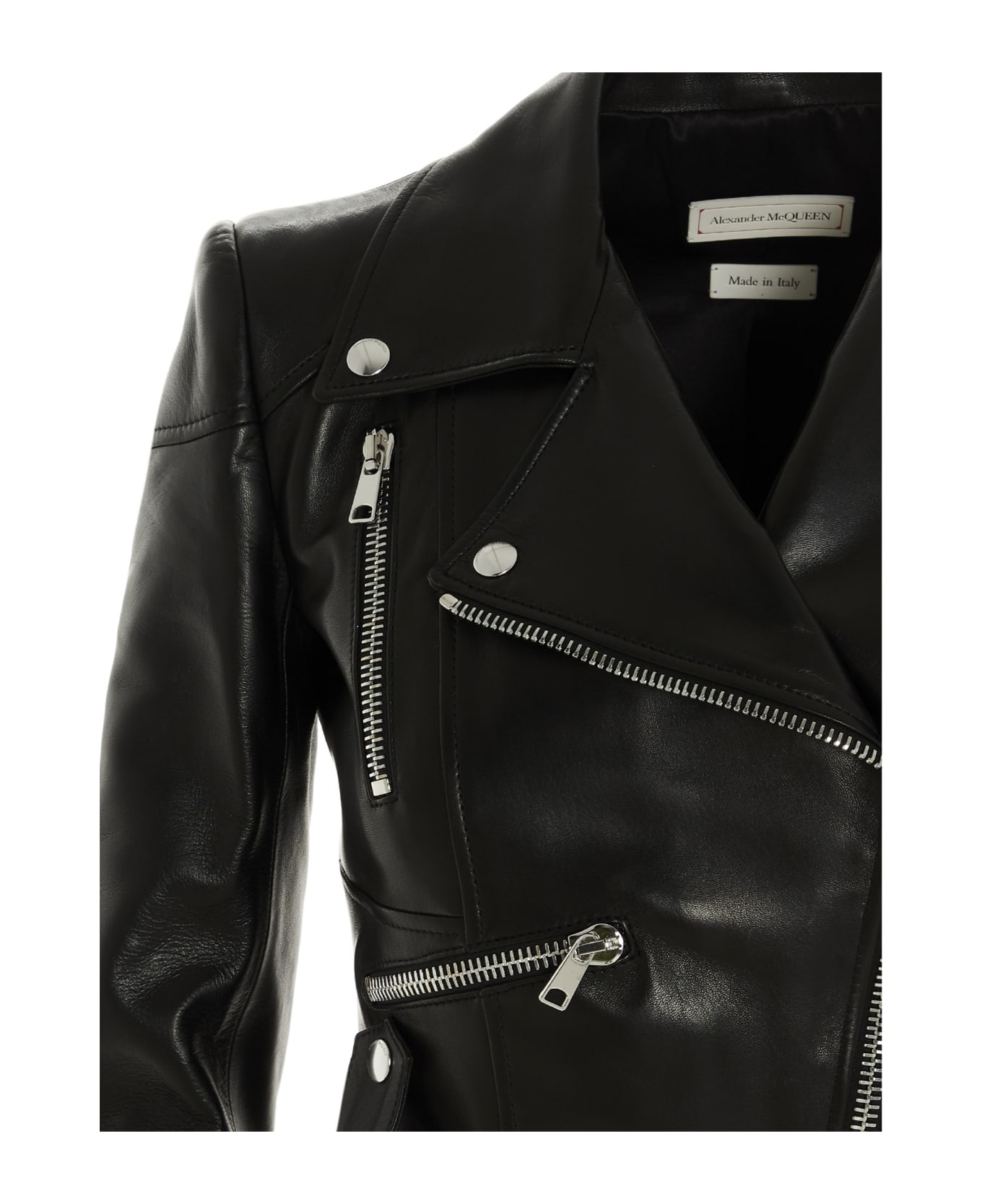 Alexander McQueen Peplum Jacket - Black コート