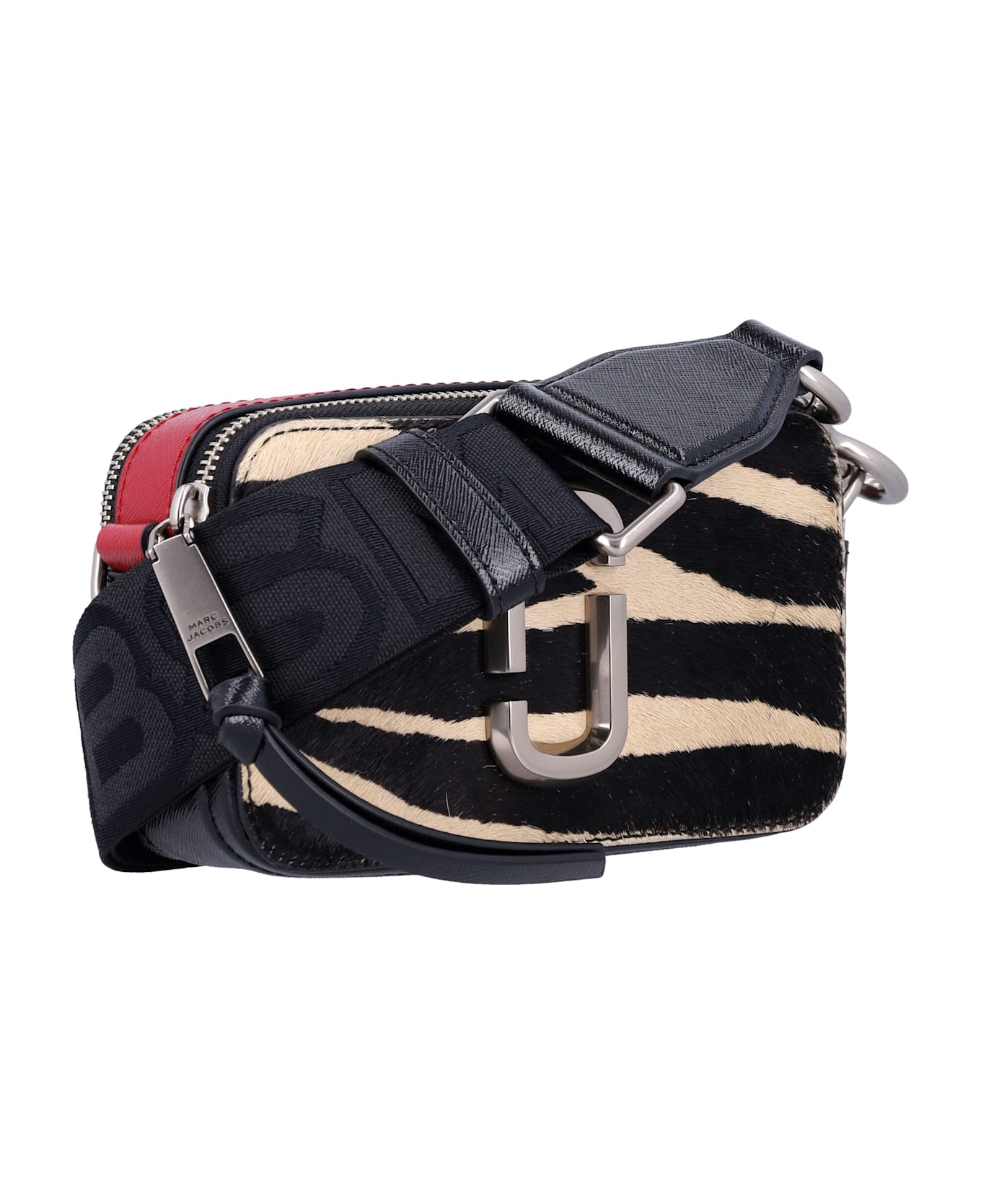 Marc Jacobs The Zebra Haircalf Snapshot Bag - ZEBRA